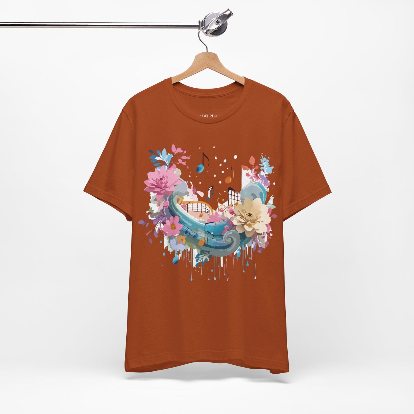 Adelpha Graphic Tee Unisex Jersey Short Sleeve Art Design Vintage Inspired Music T Shirt