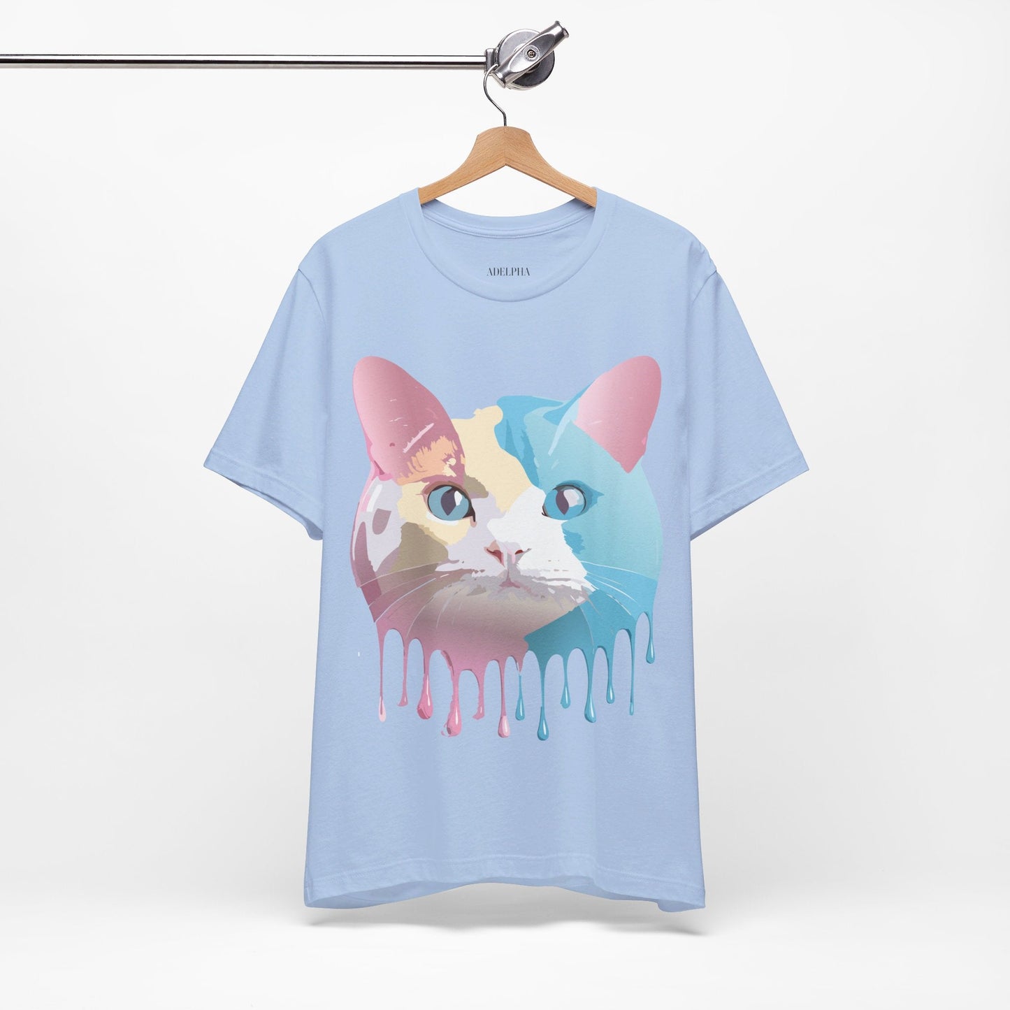 Cat Graphic Tee Unisex Jersey Short Sleeve By Adelpha Art Design