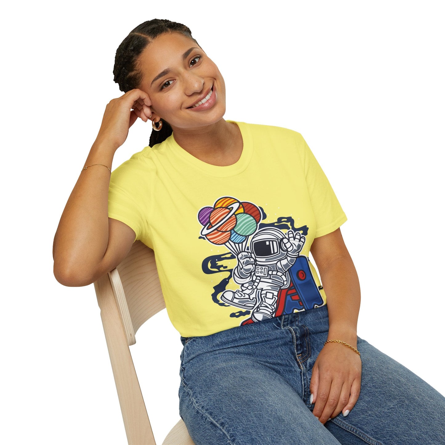 Cartoon T Shirt Animation T Shirt Funny Tee Shirt Unisex Gildan Softstyle 64000 Art Design