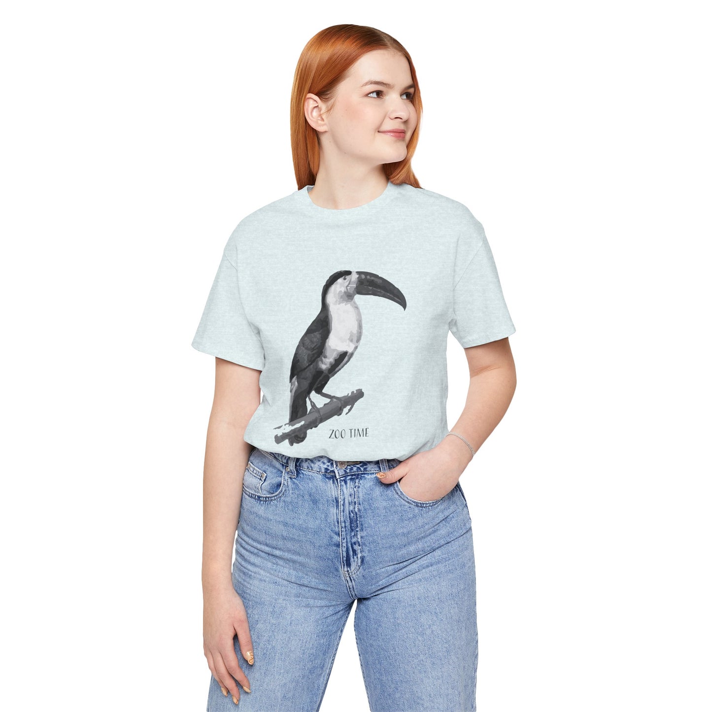 Unisex Tee Shirt with animals Print