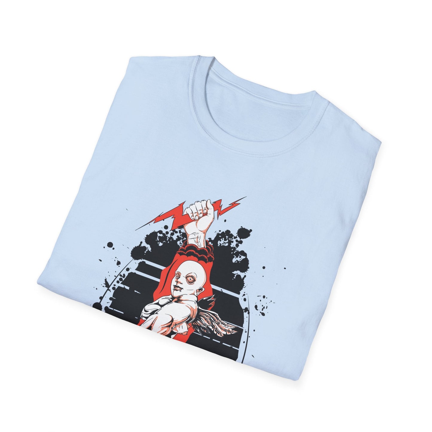 Gildan Softstyle Art Design Graphic Tee Shirt Unisex 100 Percent Ring Spun Cotton