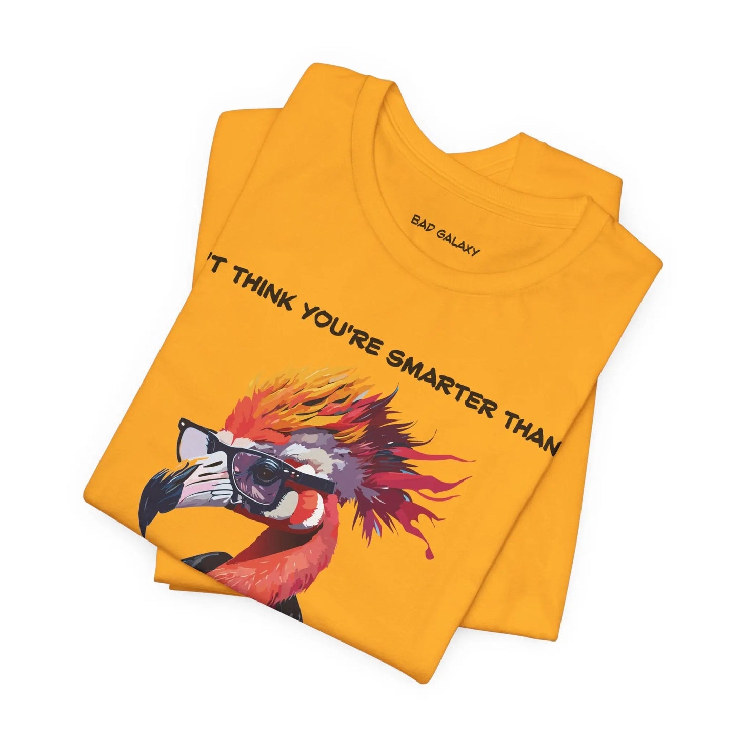 Animal T Shirt Made To Order In USA From Bad Galaxy With Eco Friendly Inks And 100 Percent Cotton
