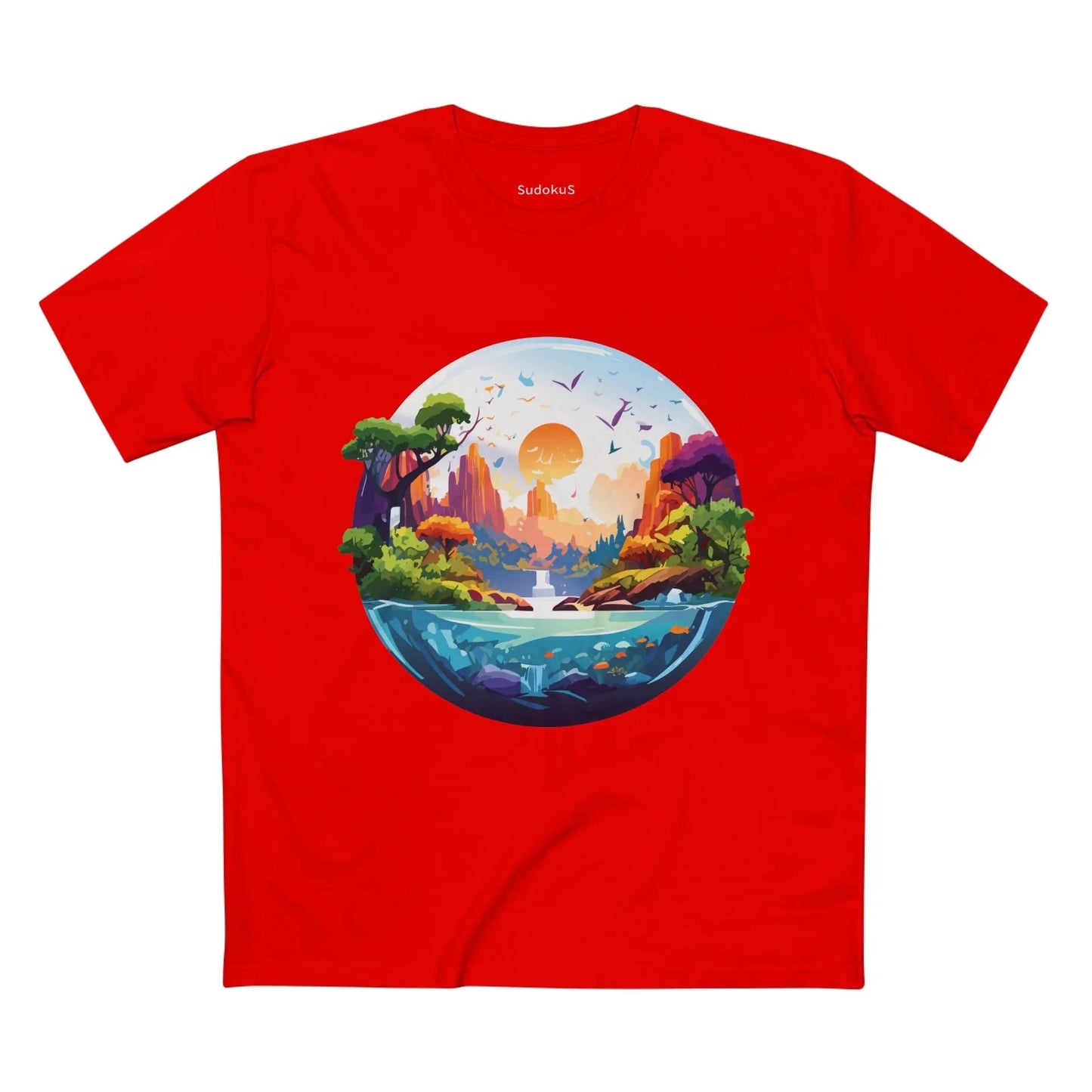 Fantasy Graphic Unisex 100 Cotton Staple Tee 9