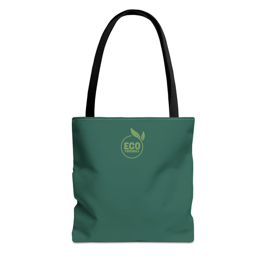 ECO GREEN COLOR CANVAS BAG HIGH-QUALITY 100% SPUN POLYESTER 3 SIZES BAG-E7