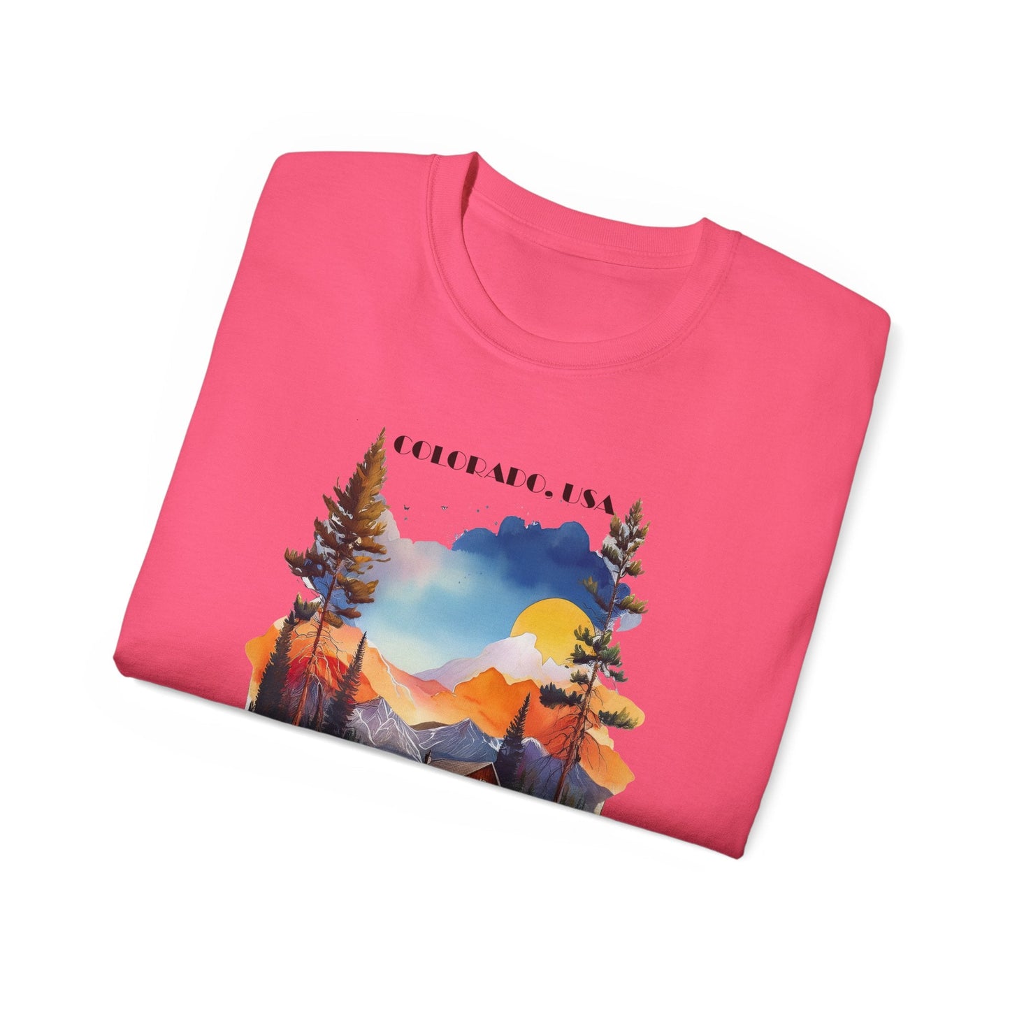 Colorado Graphic Unisex Cotton T‑Shirt 2