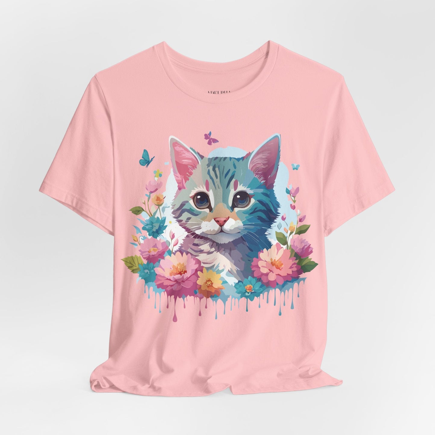 Cat Graphic Tee Unisex Jersey Short Sleeve Shirt Adelpha Art Design