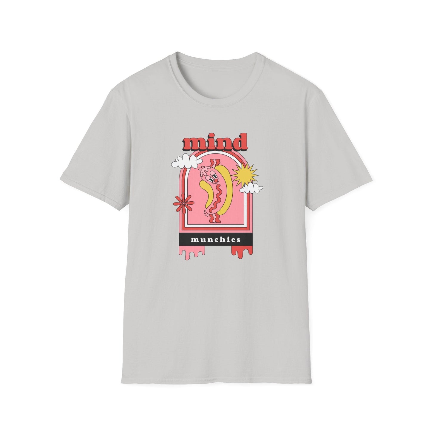 Funny Food T Shirt Unisex Softstyle Gildan 64000 100 Percent Ring Spun Cotton Lightweight Comfort