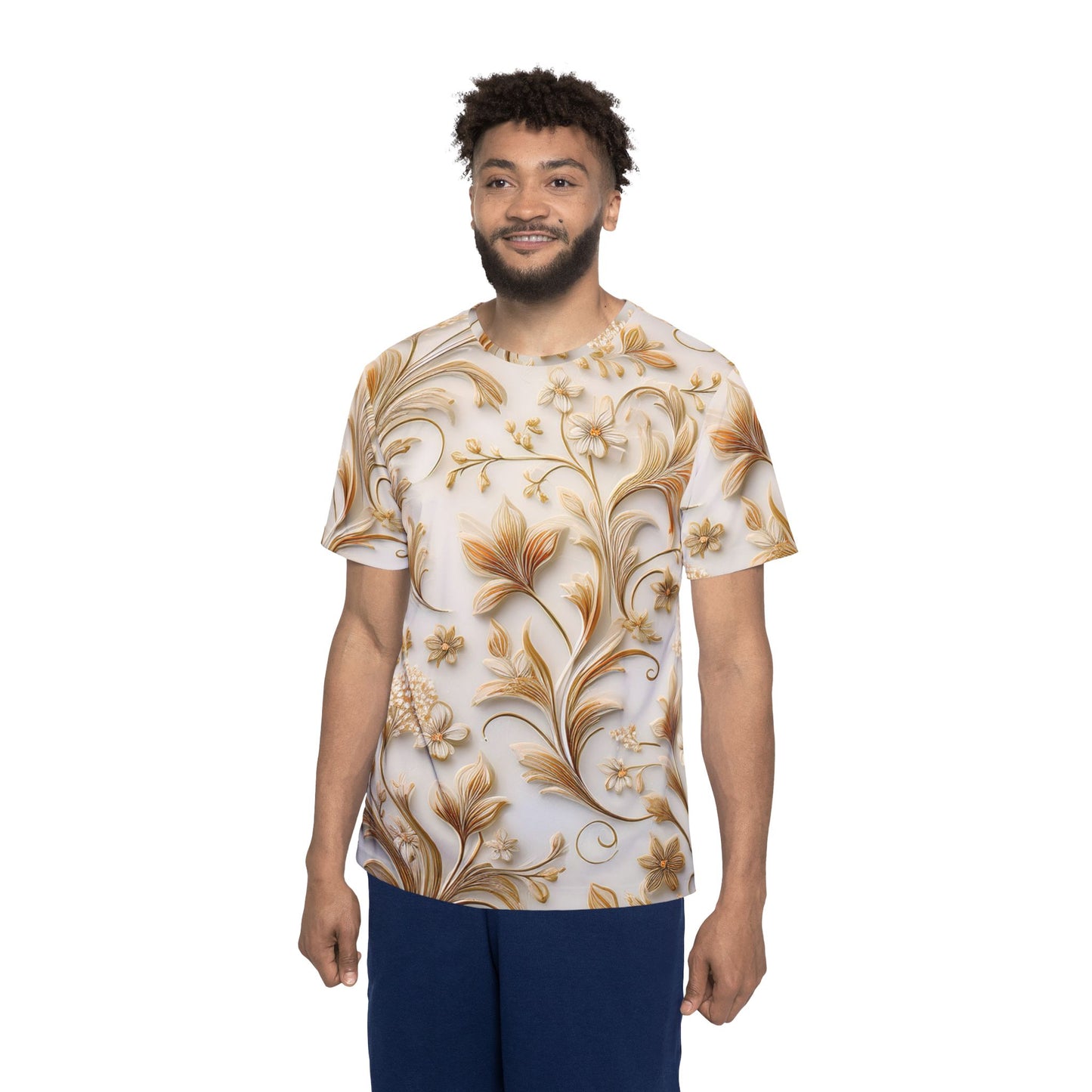 Unisex Floral Shirt, Floral Tee Shirt, Floral T-Shirt, T Shirt with Flowers 14