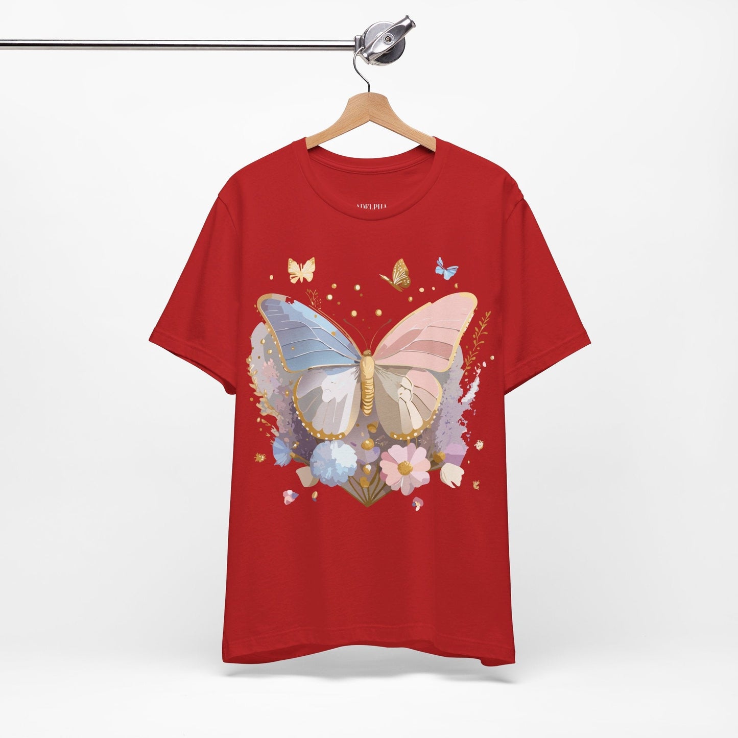 Butterfly Graphic Tee By Adelpha Unisex Jersey Short Sleeve Shirt