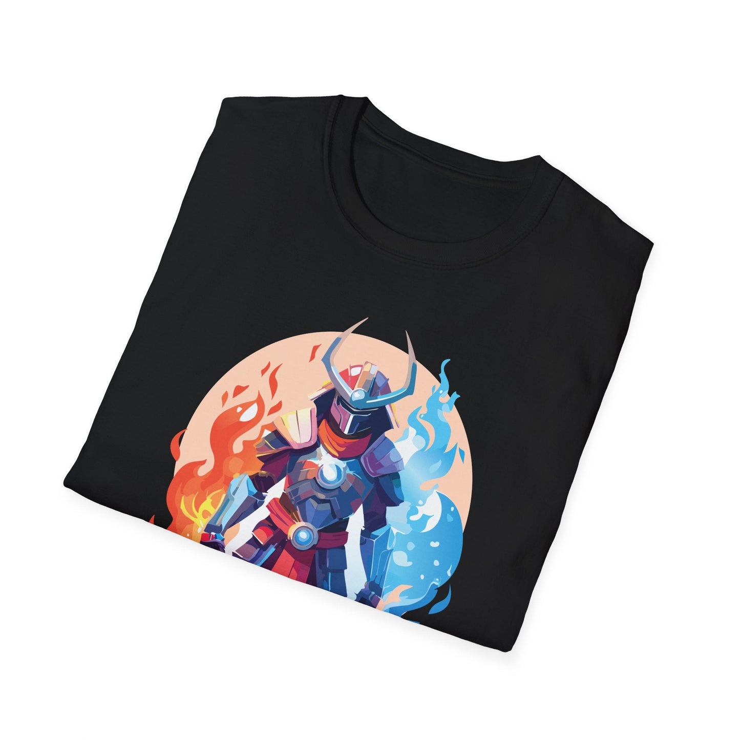 Samurai Shirt Unisex Gildan Softstyle 64000 Tee 100 Percent Ring Spun Cotton Comfortable