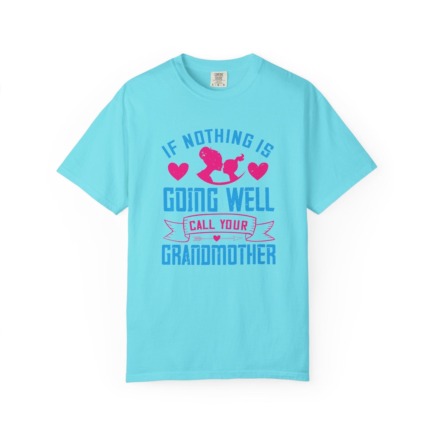 Grandma T-shirt Mother Day Mama Tee Unisex Comfort Colors Garment-Dyed Cotton h76