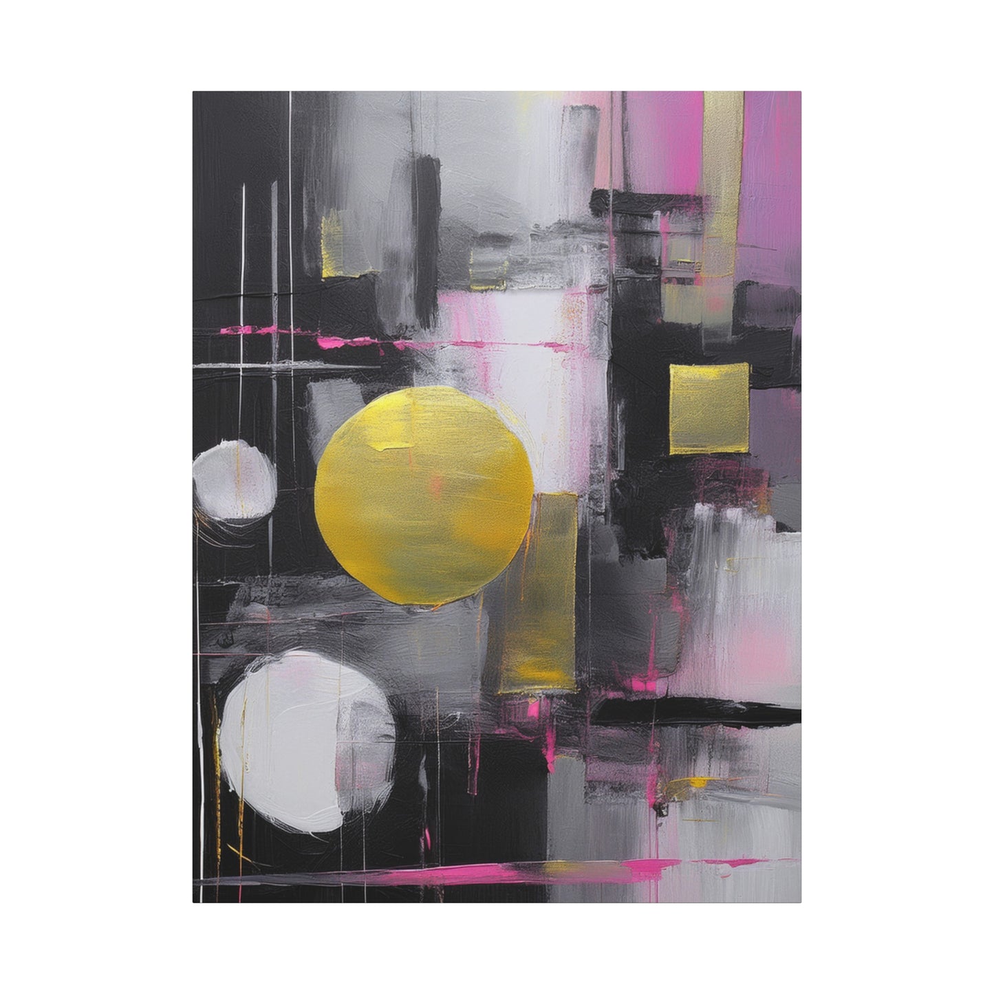 Abstract Oil Painting Print Canvas 20x24,20x30,24x30 24x32,24x36,30x40 32x48,36x48,40x60 Pine-Wood Inner Frame ABS-213