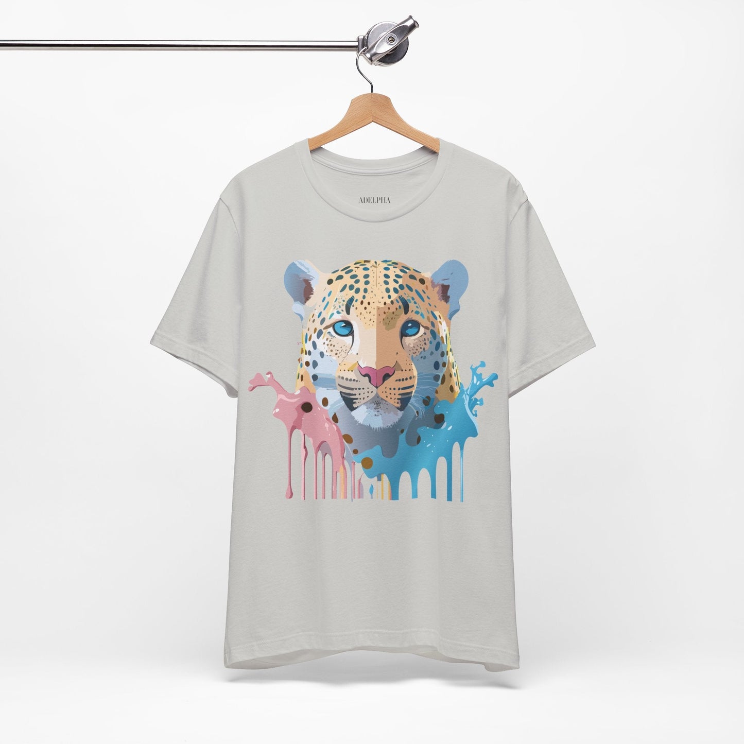 Adelpha Cheetah Graphic T Shirt Unisex Jersey Short Sleeve Vintage Art Tee