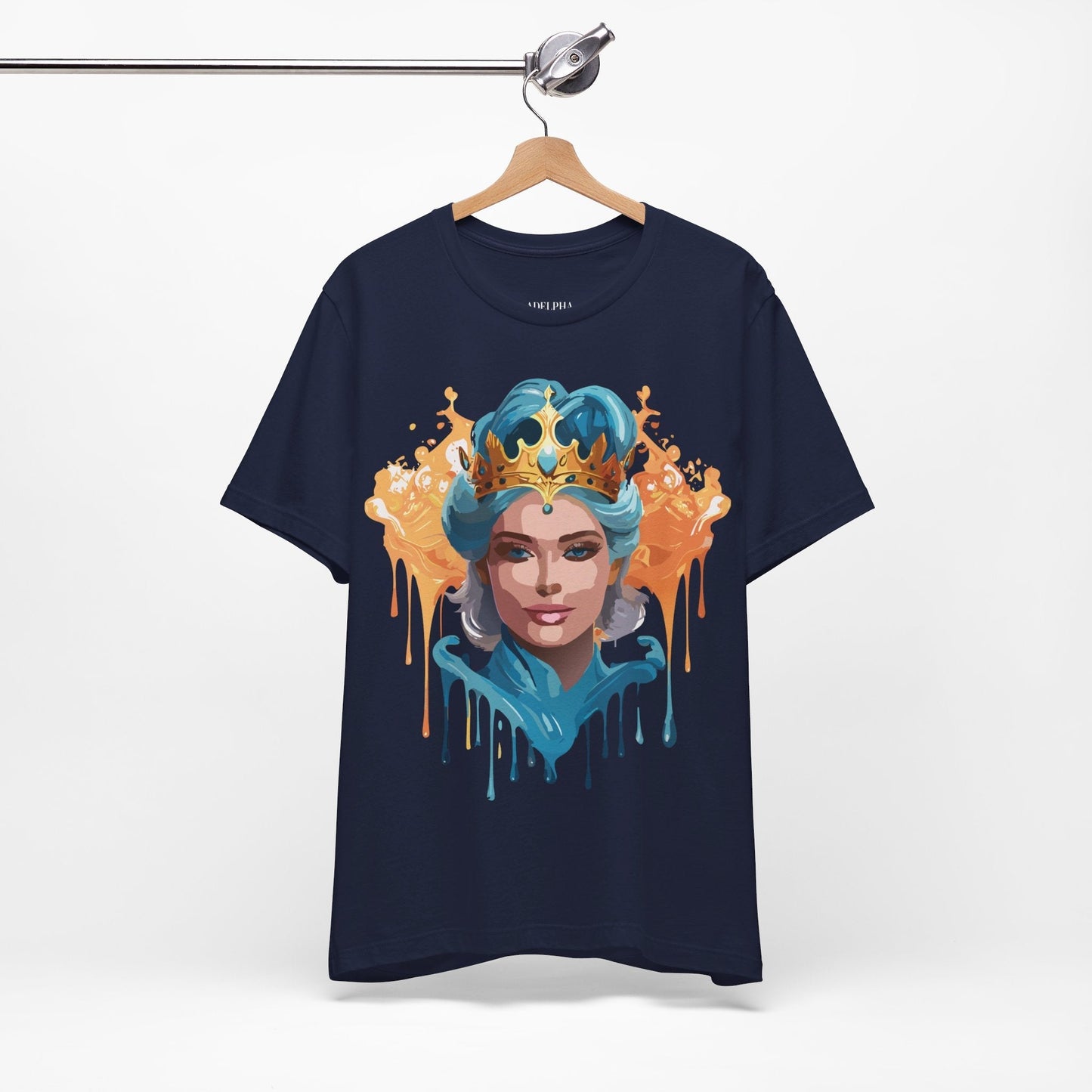 Queen Graphic Tee Unisex Jersey Short Sleeve Premium Quality Adelpha Vintage Inspired Artwork