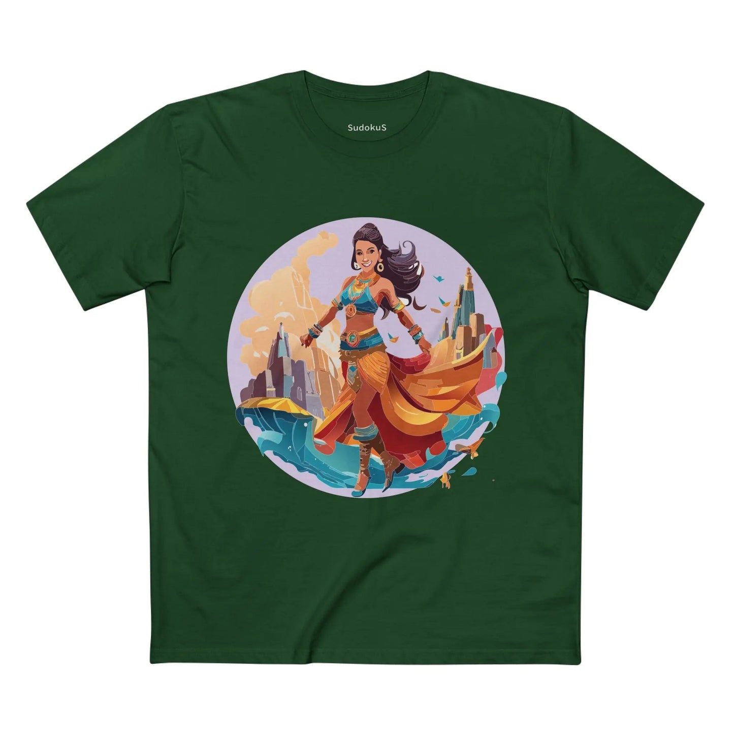 Dancer Graphic Unisex 100 Cotton Staple Tee 8