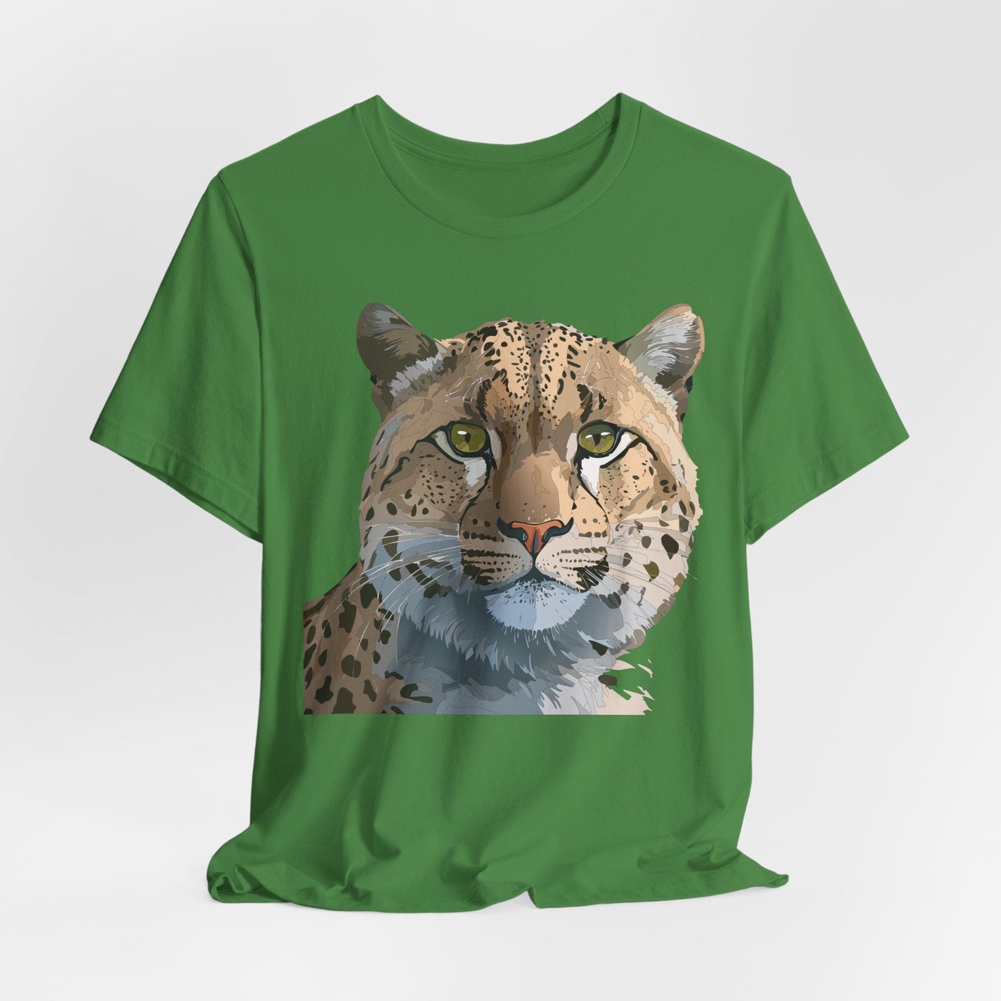 Unisex Animal Shirt With Animals Art Design Tee Short Sleeve Wildlife Print Tee Shirt