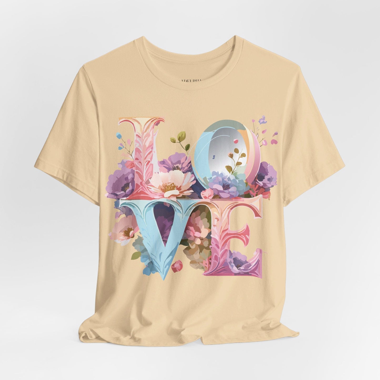 Adelpha Valentine Graphic Tee Unisex Short Sleeve Vintage Inspired Art Design for Everyday Wear