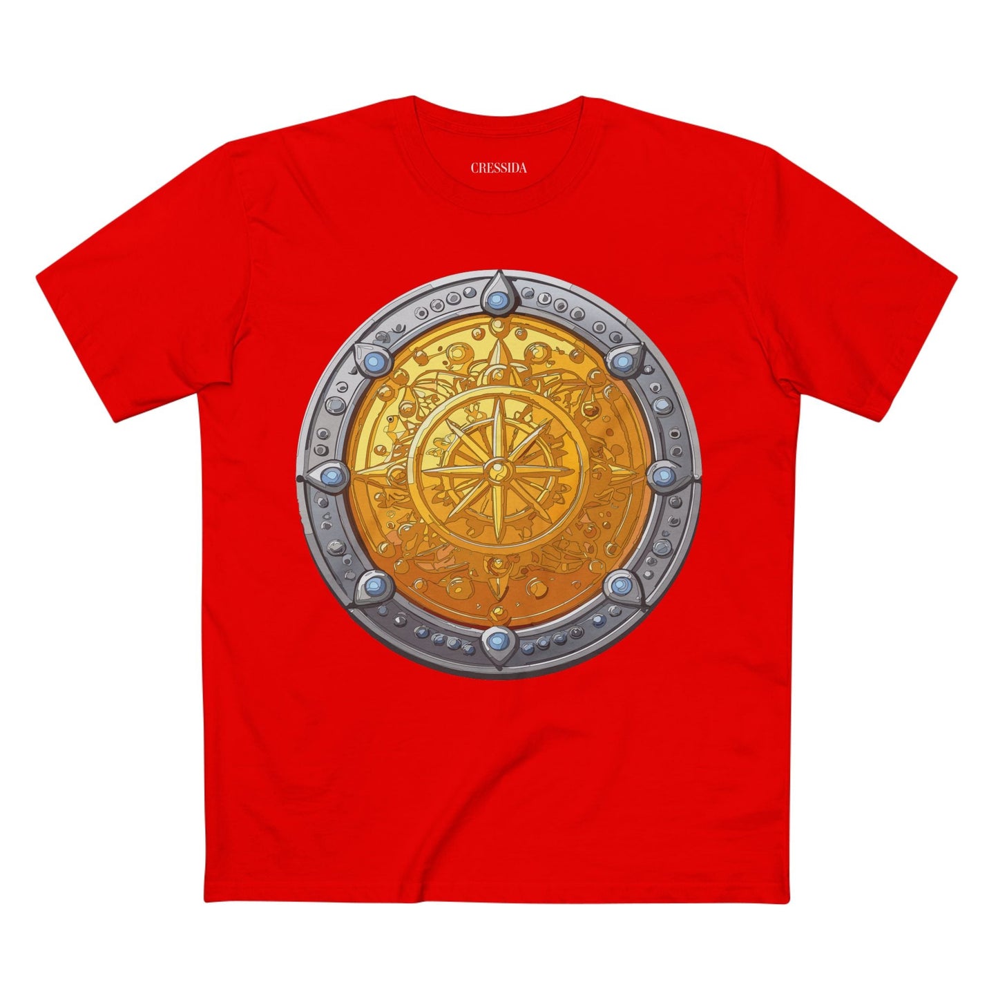 Antique Gold Coin Graphic Design T-Shirt Unisex 100 Cotton With Golden Print Artwork Tee 9