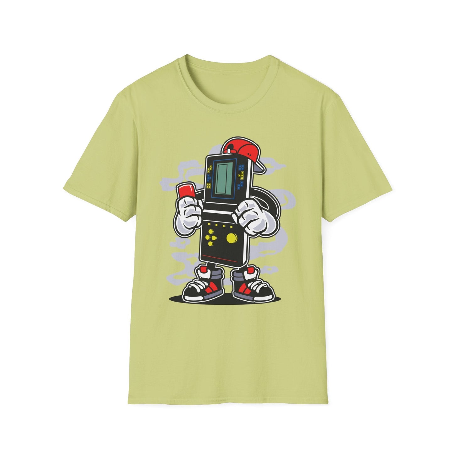 Cartoon T Shirt Animation Funny Unisex Softstyle 100 Percent Ring Spun Cotton Tee
