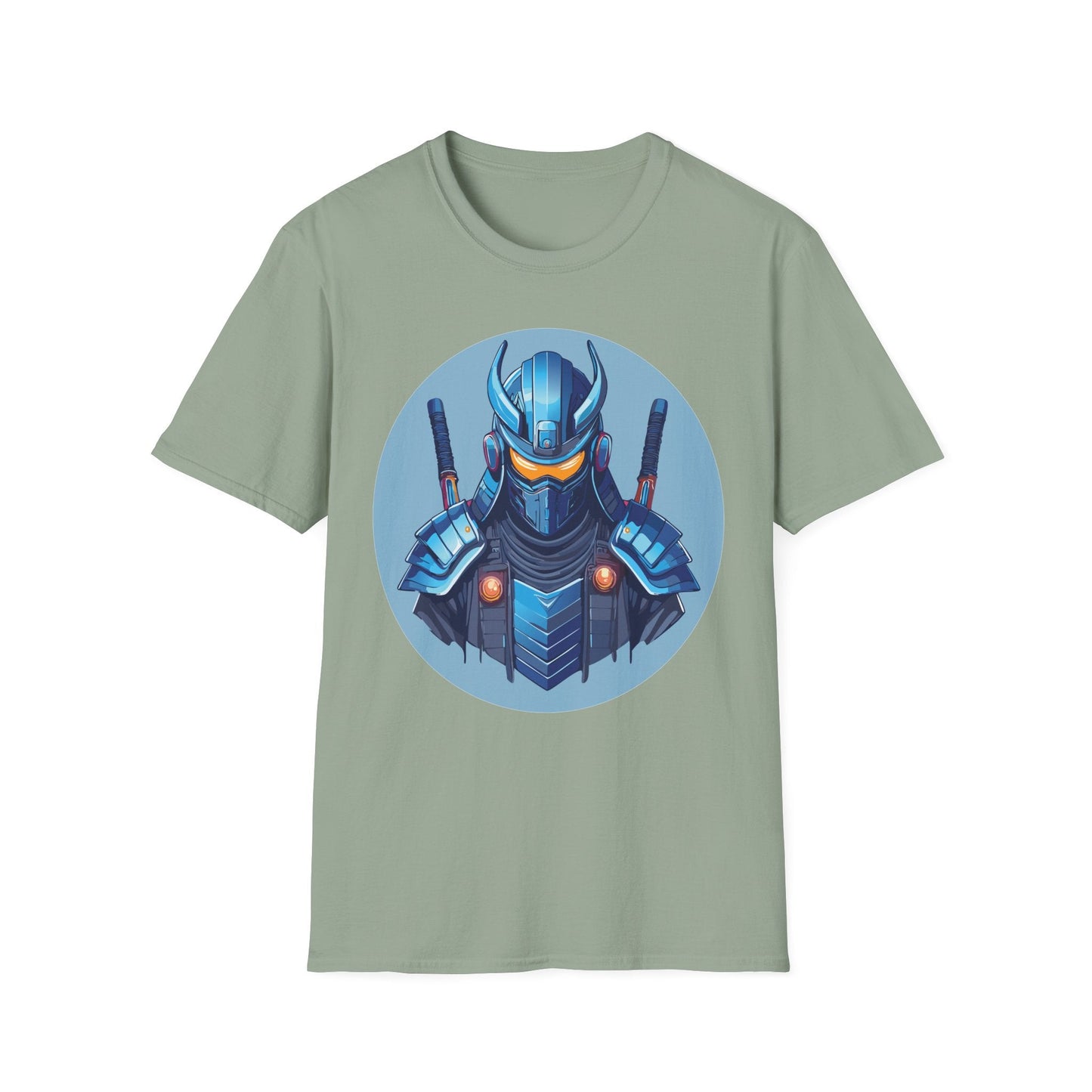 Samurai Shirt Unisex Softstyle T Shirt 100 Percent Ring Spun Cotton Gildan 64000
