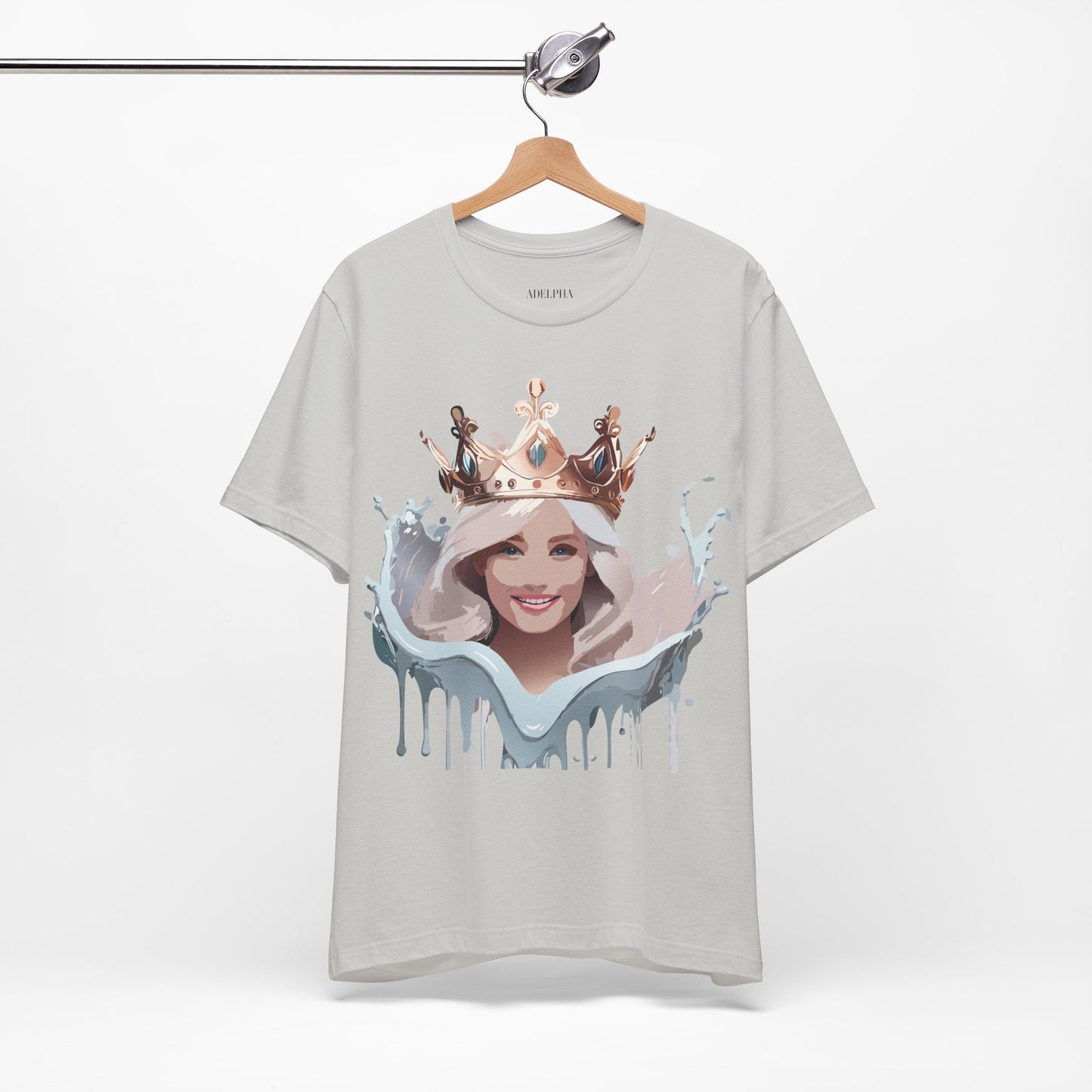 Queen Graphic Tee Unisex Jersey Short Sleeve Vintage Inspired Adelpha Art Design