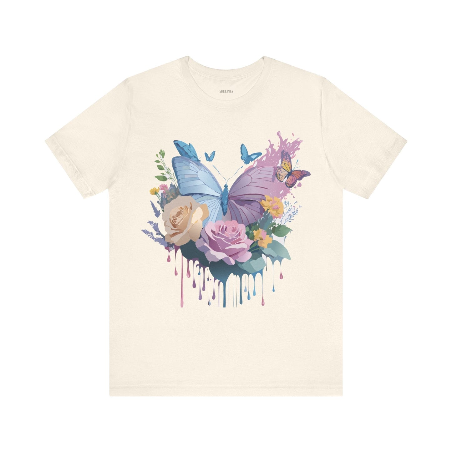 Butterfly Graphic Tee Unisex Jersey Short Sleeve Shirt Adelpha Art Design
