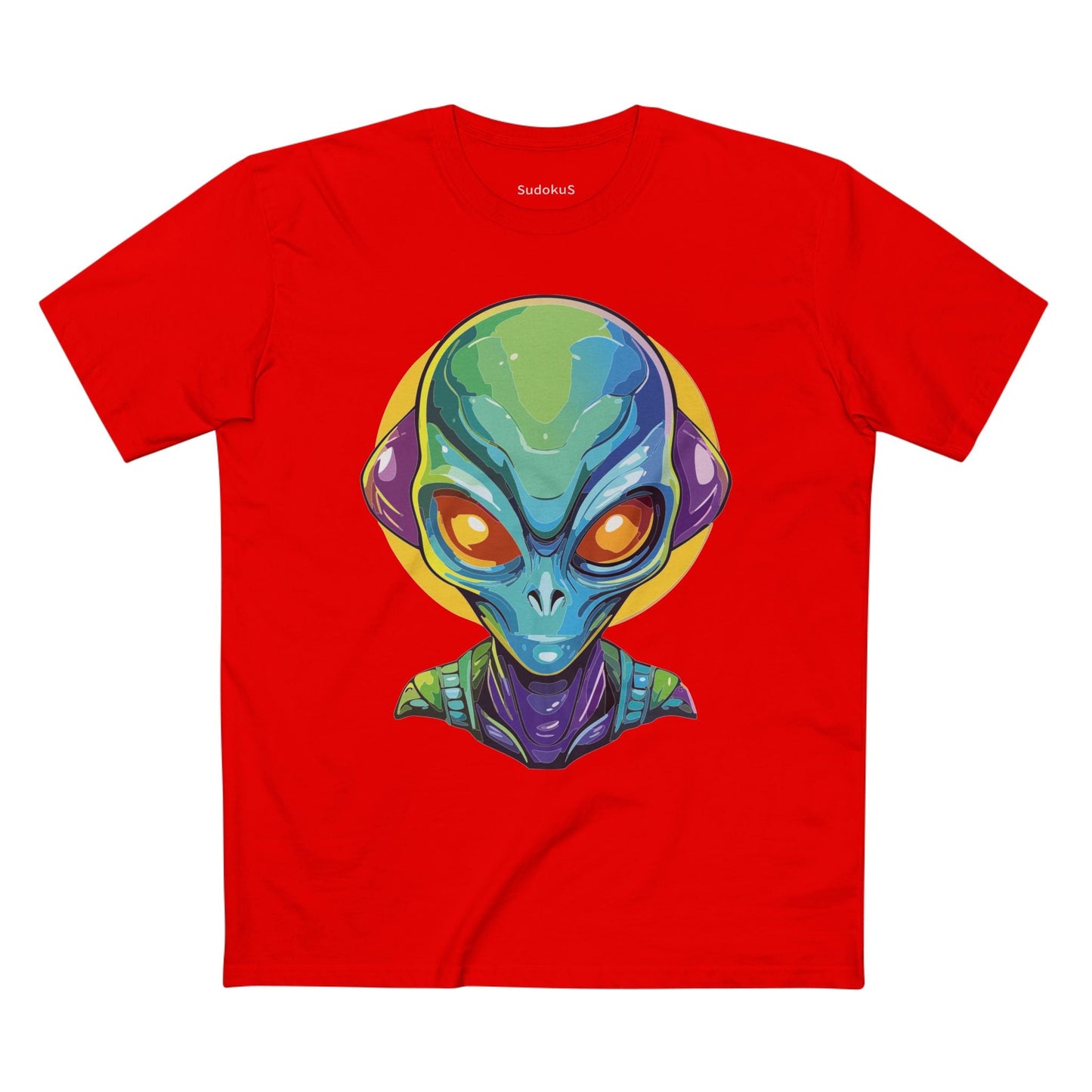 Aliens Graphic Unisex 100 Cotton Staple Tee 9