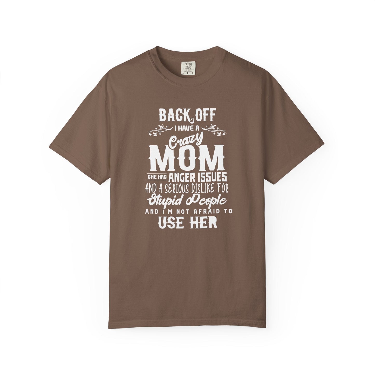 Mom T-shirt Mother's Day Mama Tee Unisex Comfort Colors Garment-Dyed Cotton h34