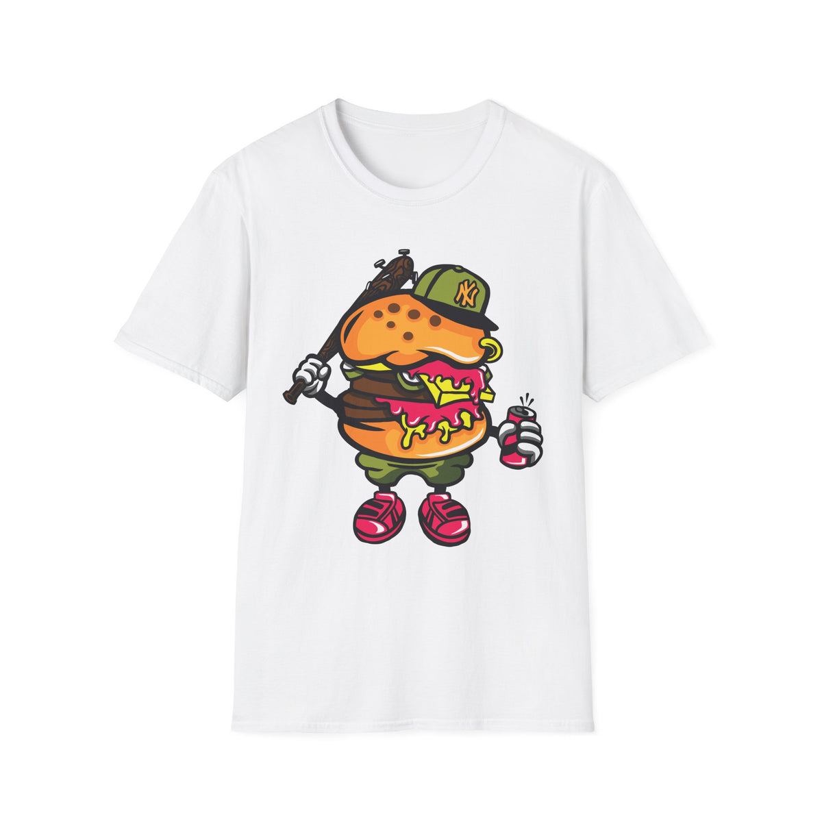 Cartoon Funny Animation Graphic Unixes Gildan 100 Cotton Tee Shirt 305