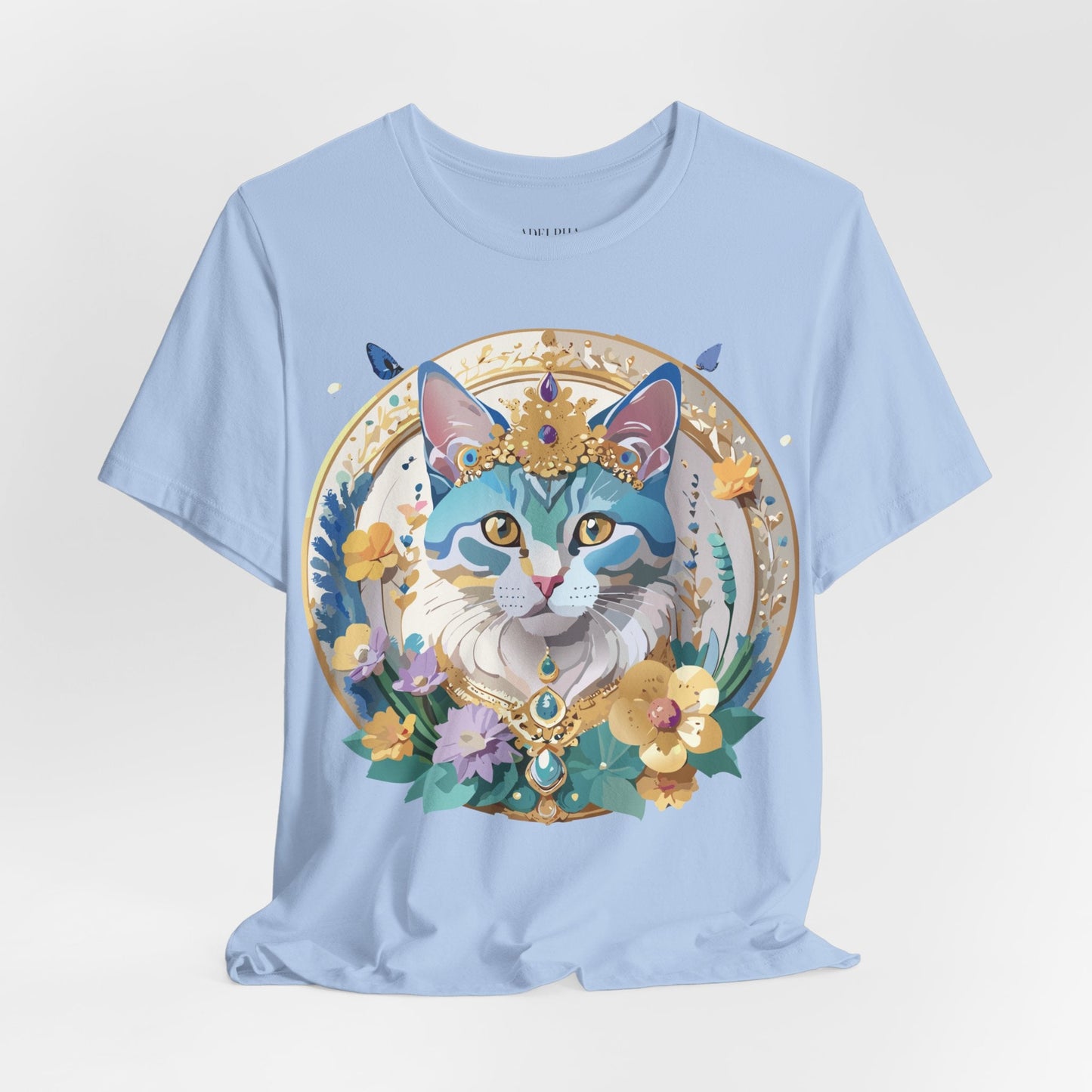 Unisex Graphic Tee With Adelpha Artwork Vintage Inspired Short Sleeve Jersey Shirt