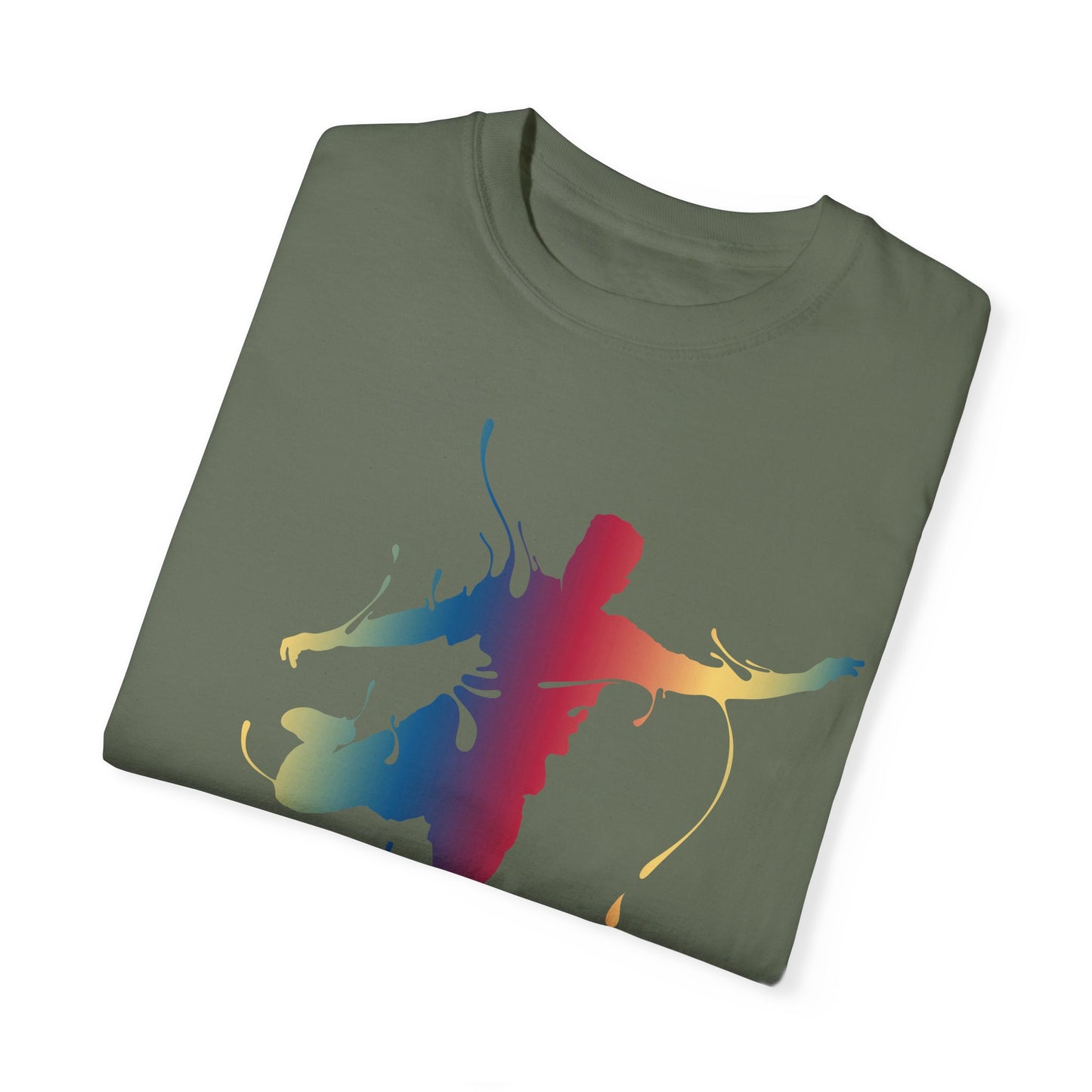 T-shirt unisexe avec motif artistique sportif