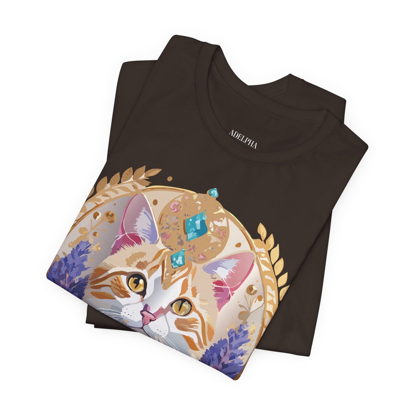 Medallion Graphic Unisex 100 Cotton Vintage Animal Medal Artwork Tee 10
