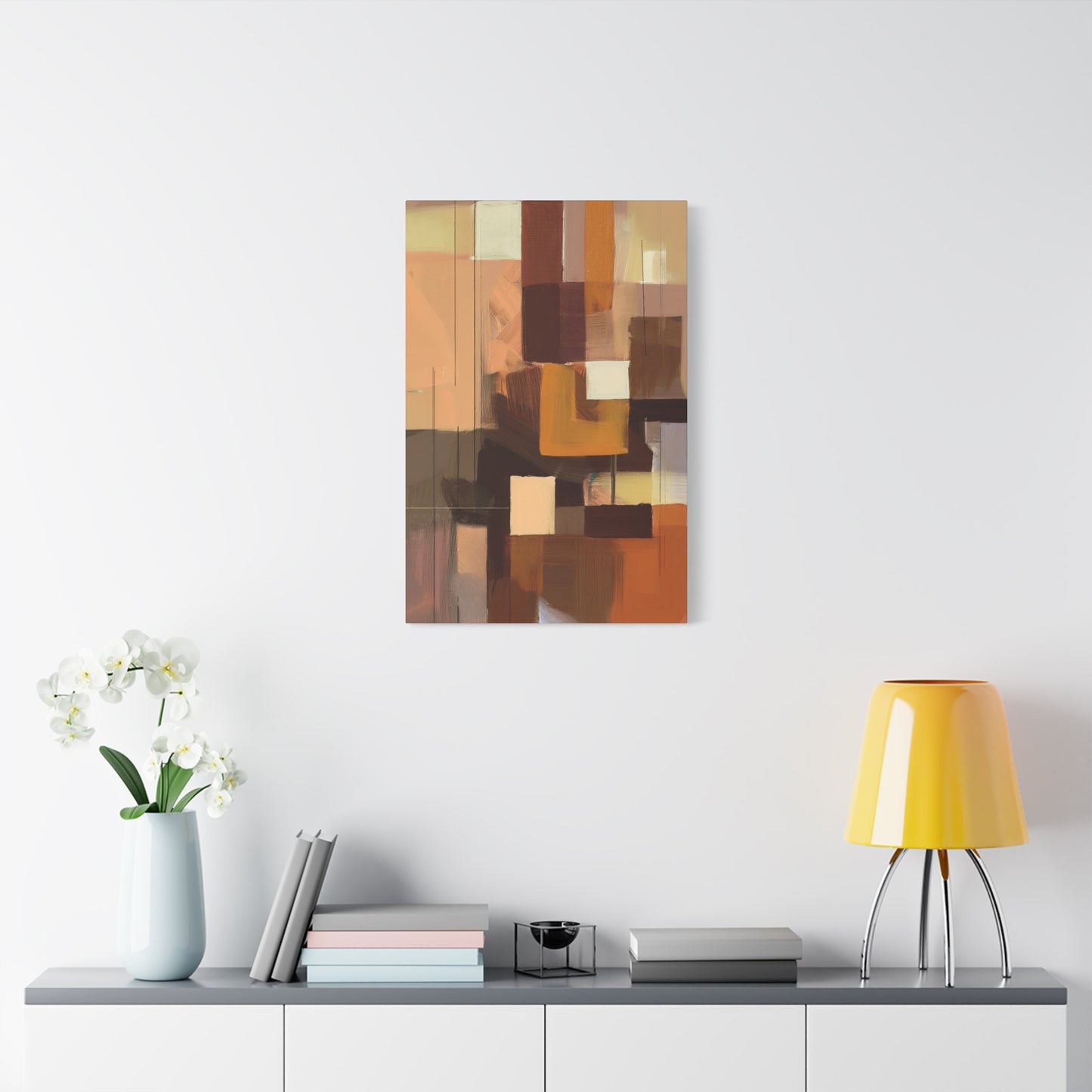 Abstract Geometric Painting Print Canvas 20x24,20x30,24x30 24x32,24x36,30x40 32x48,36x48,40x60 Pine-Wood Inner Frame ABS-49