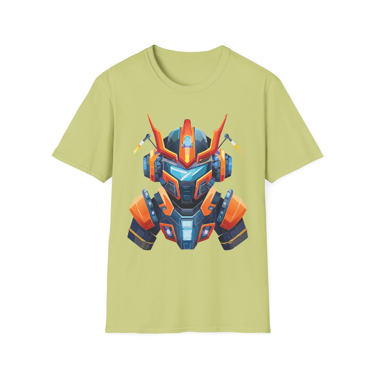 Cortoon Cyborg  Robot Terminator Graphic Tee Gildan Unisex 100 Cotton Tee Shirt h07
