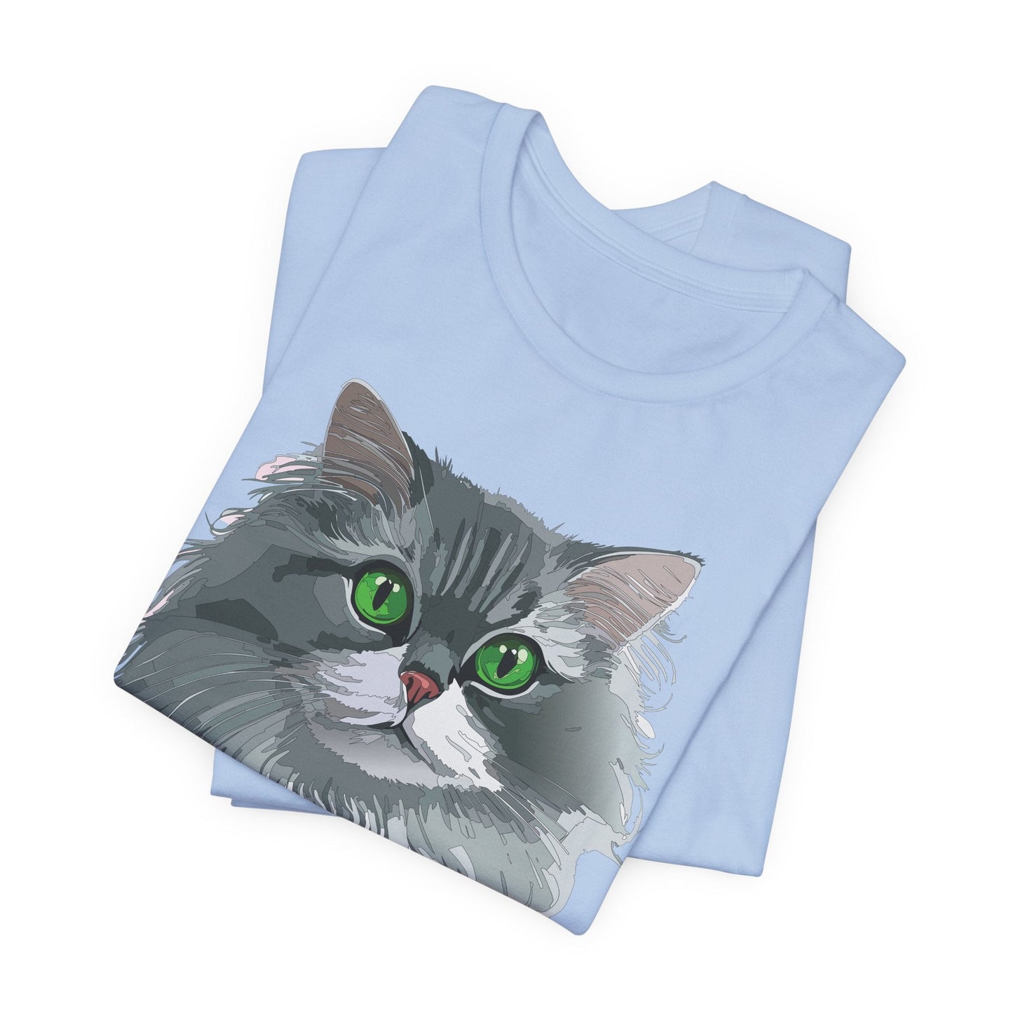 Unisex Animal Shirt With Art Design Animals Tee Short Sleeve Jersey Style Wild Animals Shirt