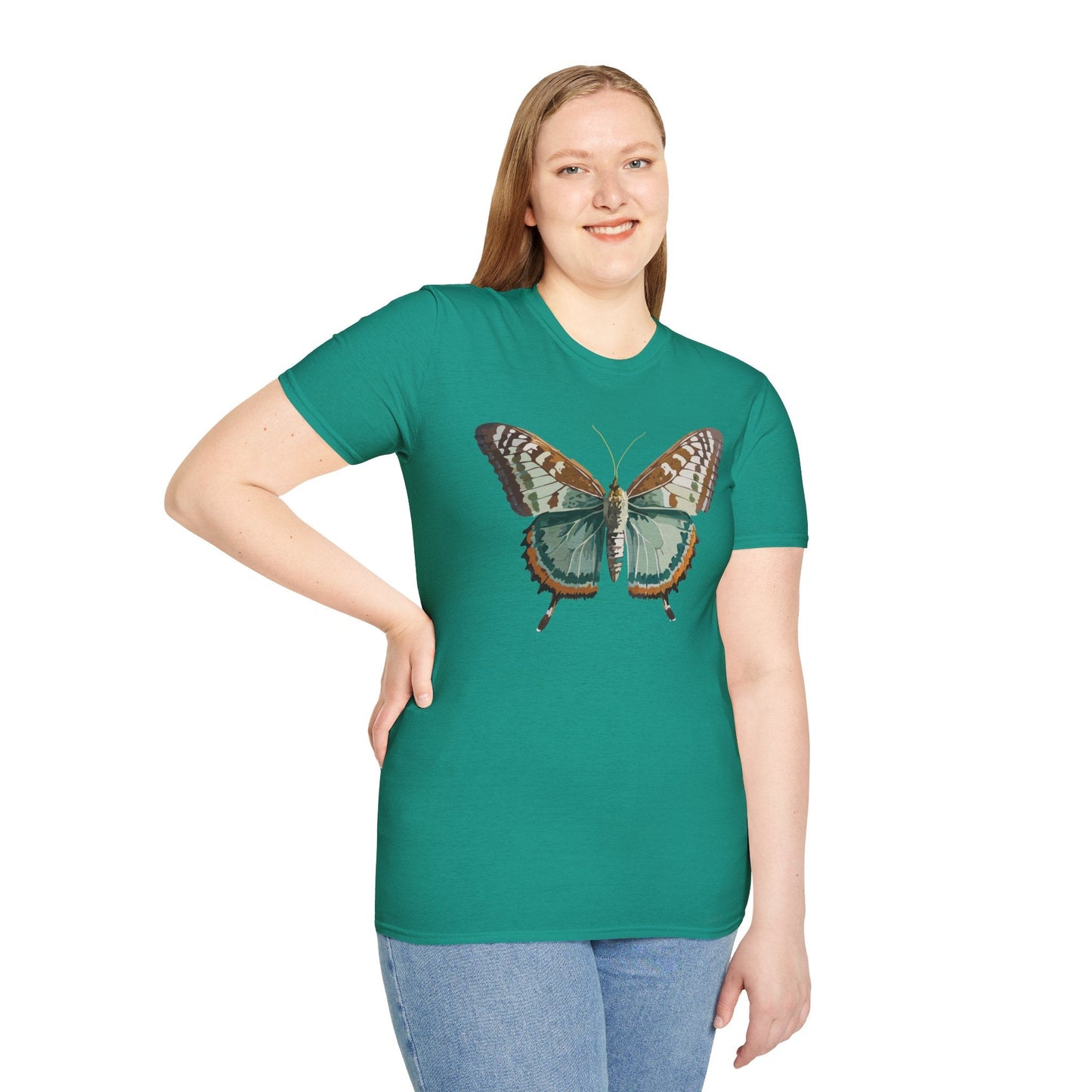 Butterfly Monarch Shirt Unisex Gildan Softstyle 64000 T Shirt 100 Percent Cotton