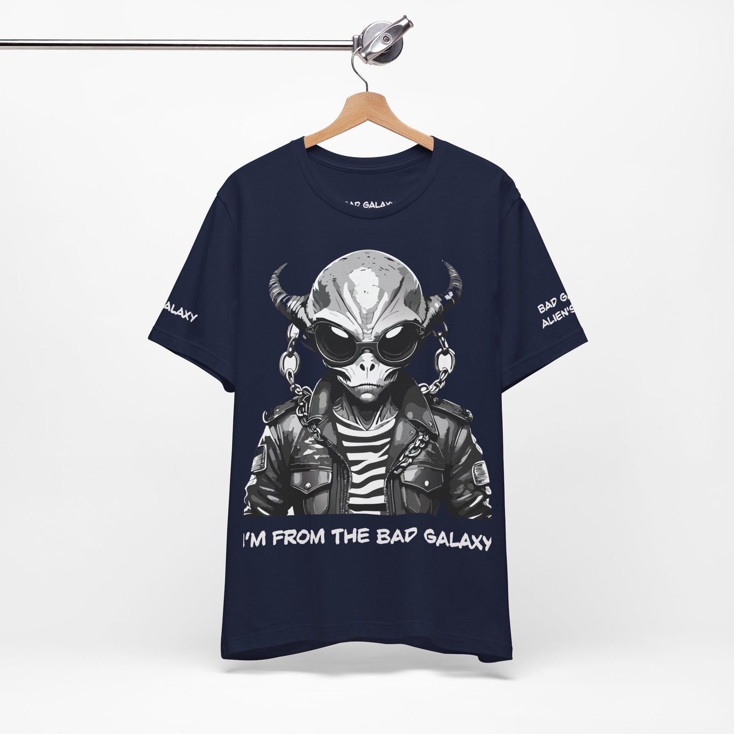 Alien T Shirt From Bad Galaxy Graphic Tee With Free Shipping Lightweight 100 Cotton USA Made