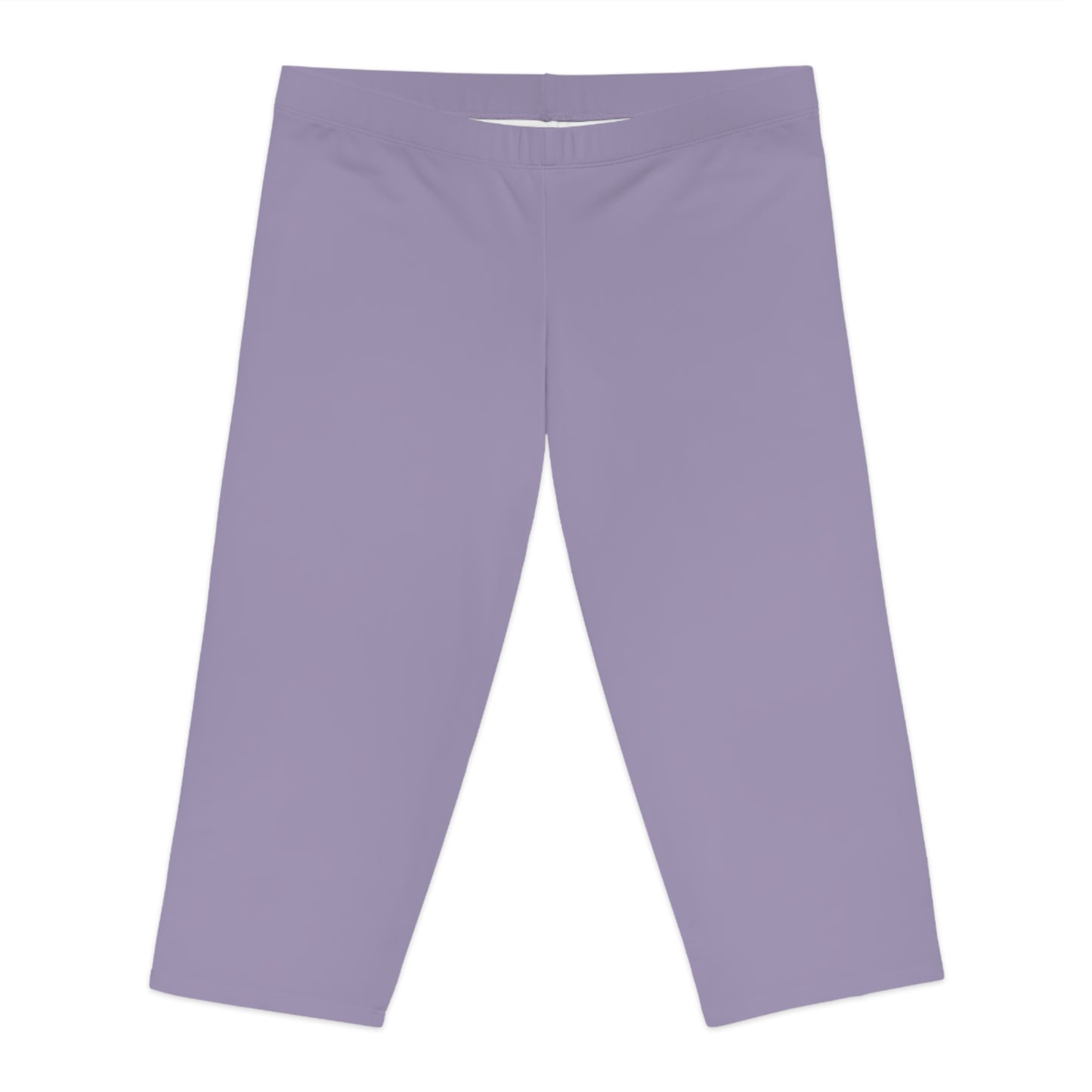 Purple Color Capri Leggings, Purple Capri Leggings 2