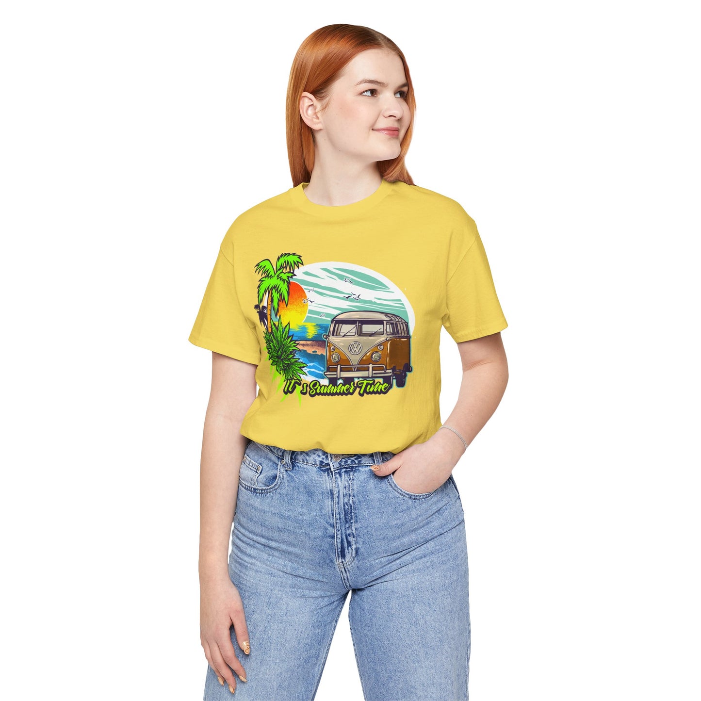 Old Bus Retro Poster Graphic Design Tee, Old Bus Shirt, Vintage Tees, Art Design T-Shirt, Graphic Tee, Retro Art Shirts