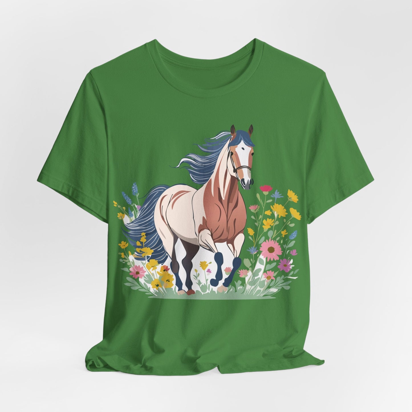 Horse Graphic Unisex 100 Cotton Vintage Animal Art T-Shirt 10