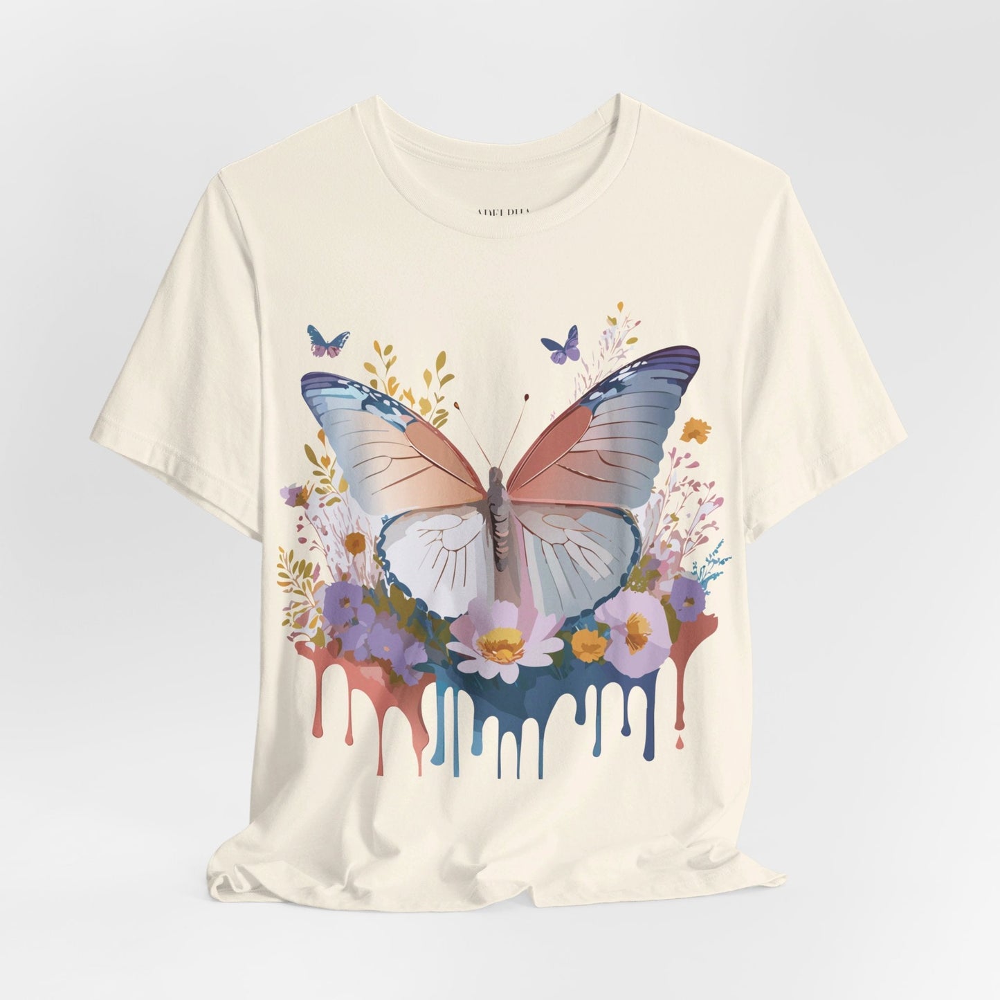 Butterfly Graphic Tee Unisex Vintage Art Design Adelpha Collection