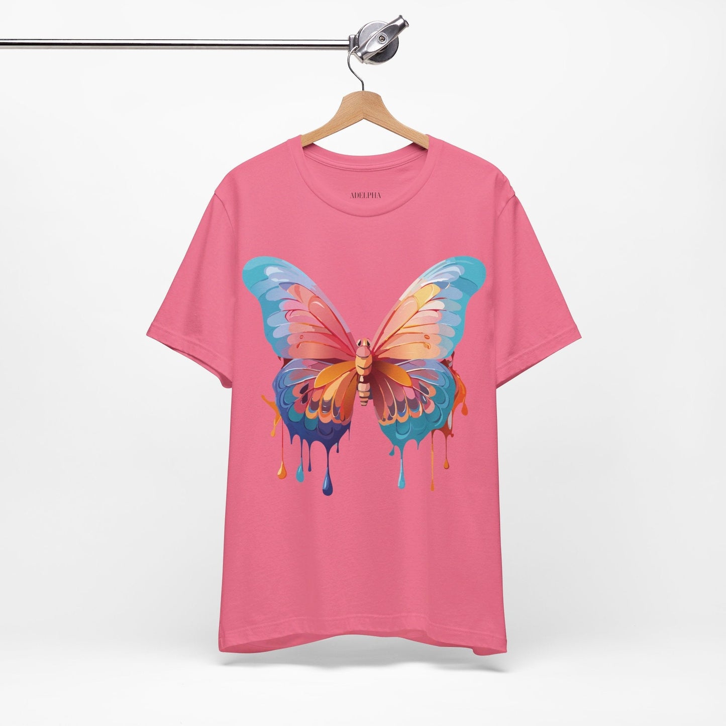 Butterfly Graphic Tee By Adelpha Unisex Short Sleeve Jersey Shirt