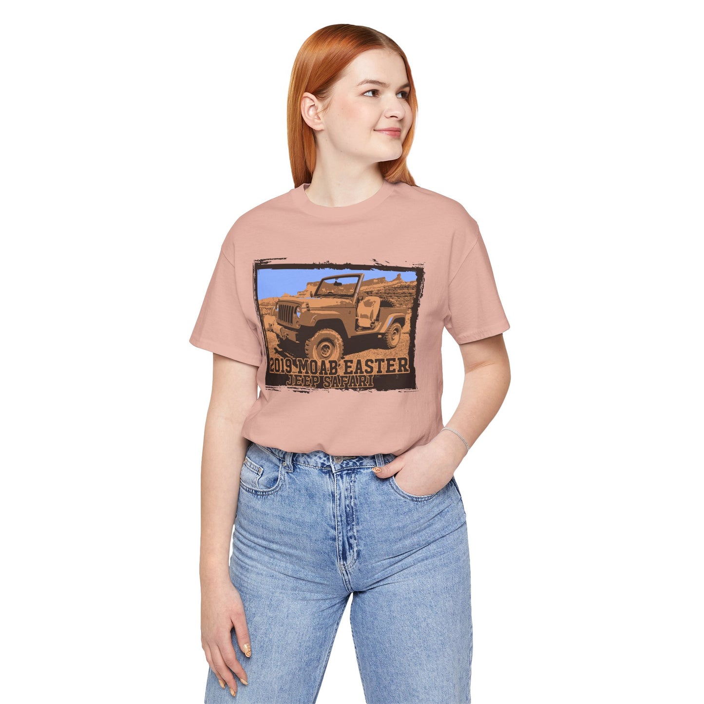 Moab Easter Safari Graphic Design Tee, Moab Easter Shirt, Vintage Tees, Art Design T-Shirt, Graphic Tee, Retro Art Shirts