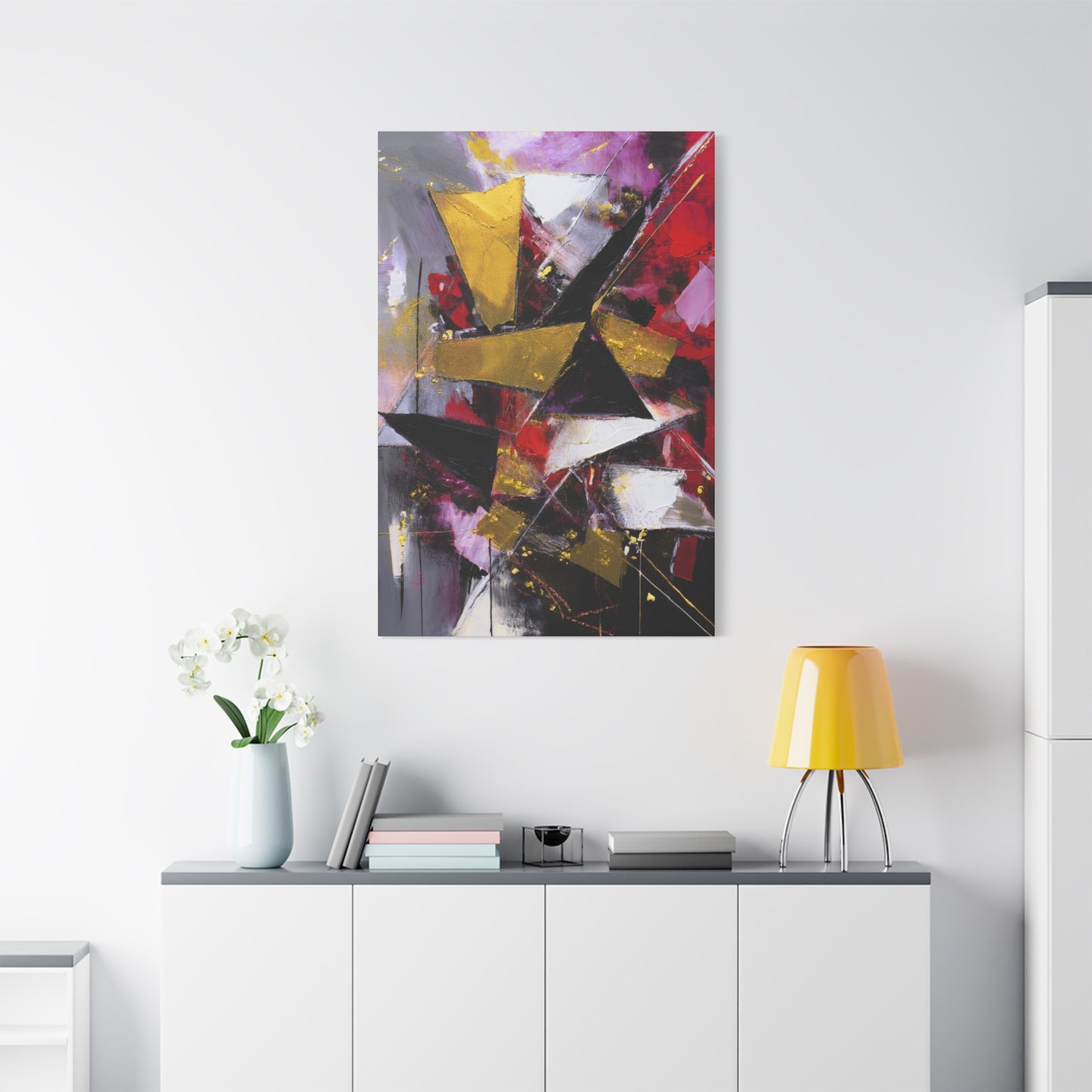 Abstract Oil Painting Print Canvas 20x24,20x30,24x30 24x32,24x36,30x40 32x48,36x48,40x60 Pine-Wood Inner Frame ABS-192