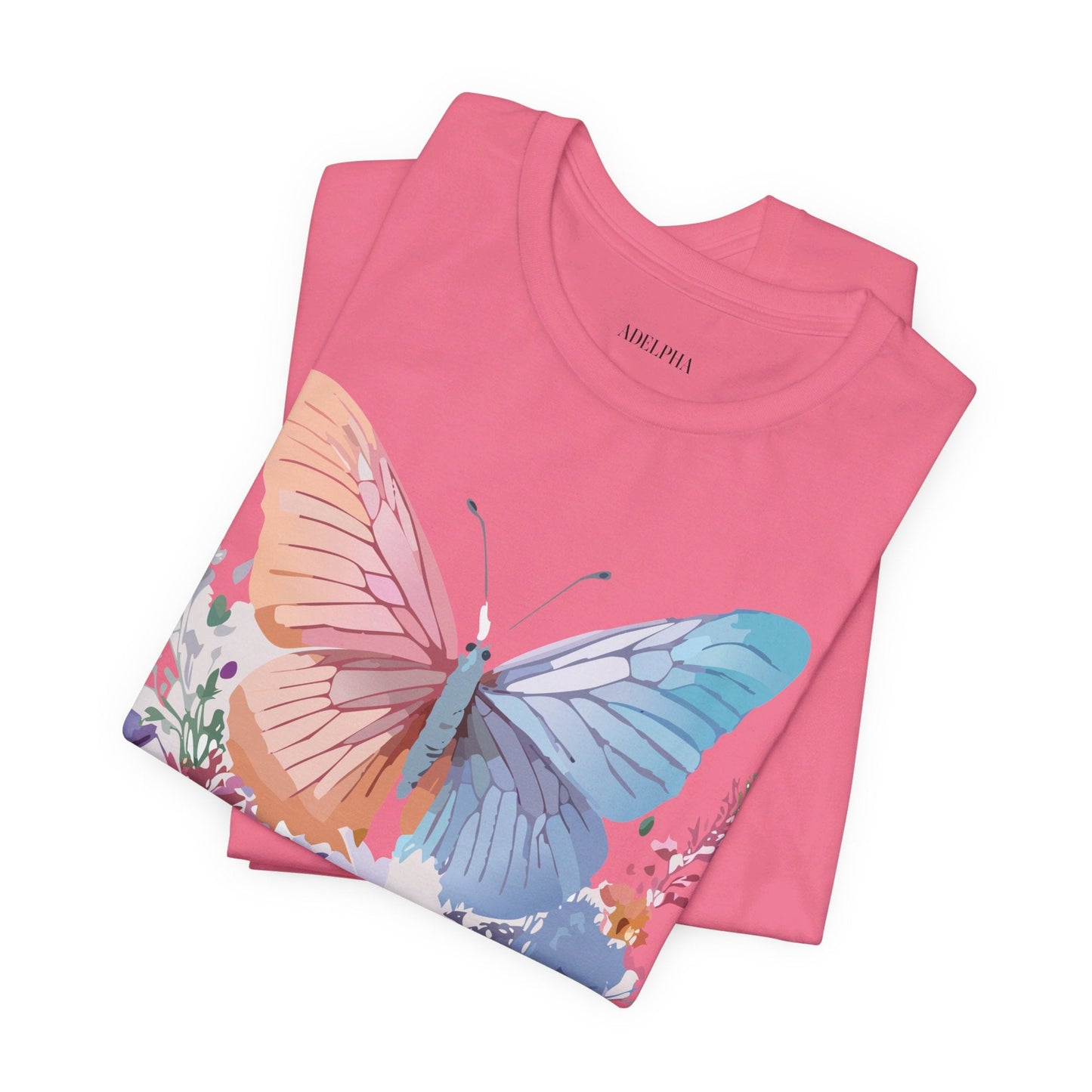 Butterfly Graphic T Shirt Unisex Adelpha Artwork Tee Vintage Style