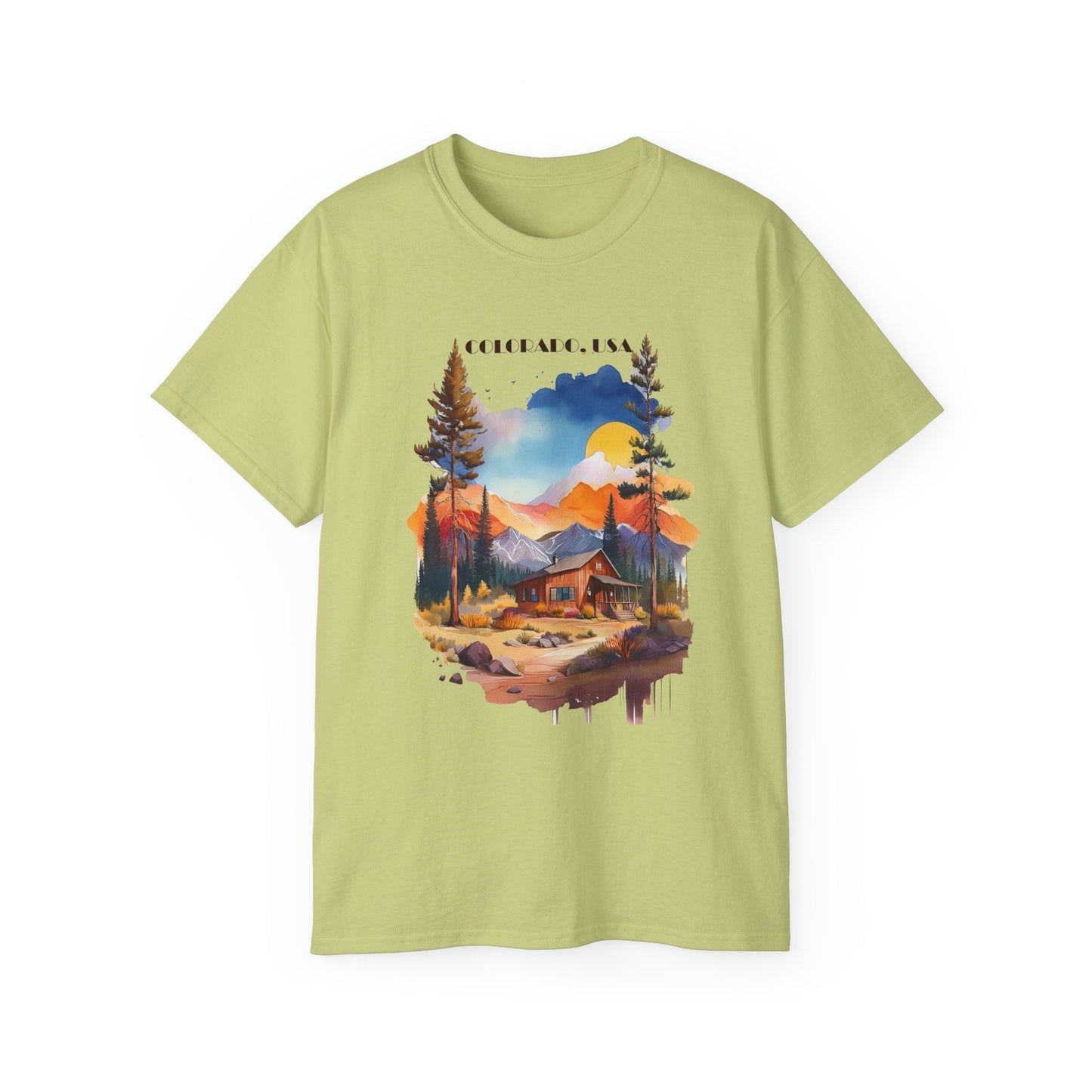 Colorado Graphic Unisex Cotton T‑Shirt 2