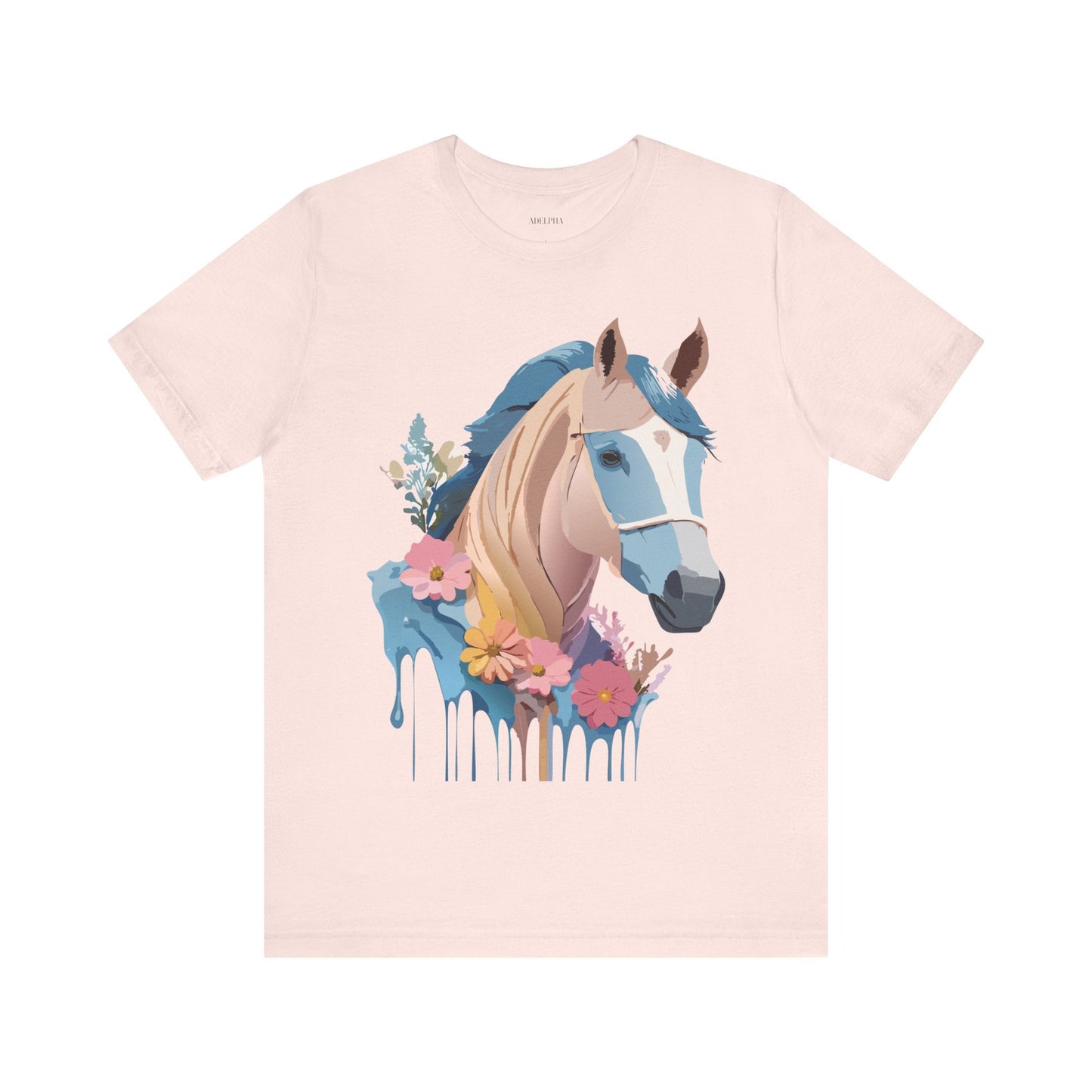 Horse Graphic Unisex 100 Cotton Vintage Animal Art T-Shirt 13