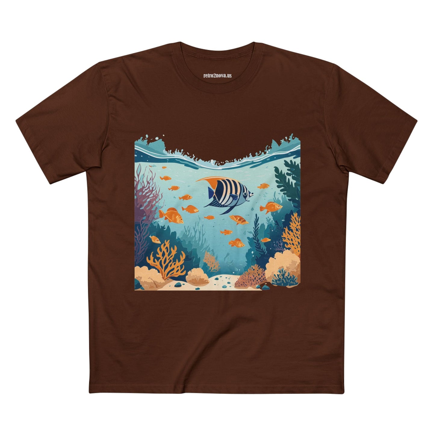 Ocean Pacific Unisex Premium Cotton Art Tee OP 7 Original Design Retro2Nova Collection