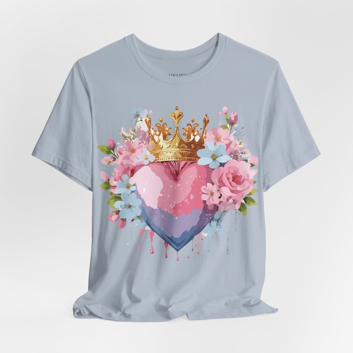 Valentine Graphic Tee Unisex Jersey Short Sleeve Adelpha Vintage Inspired Artwork