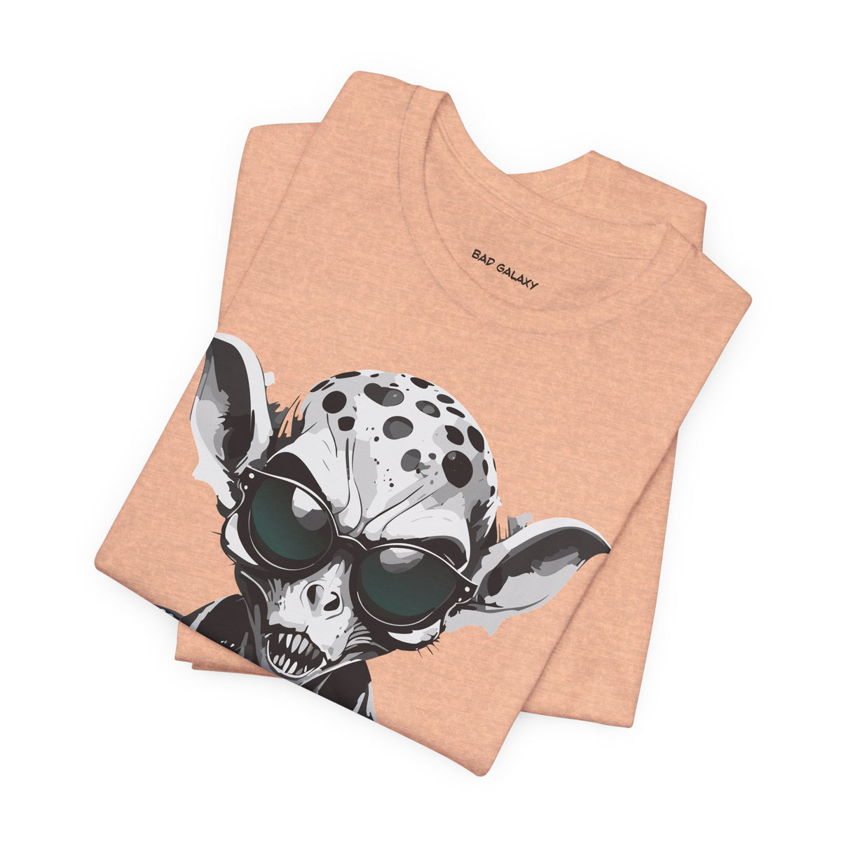 Alien Graphic Unisex Cotton Bella+Canvas Tee with Art Design b61